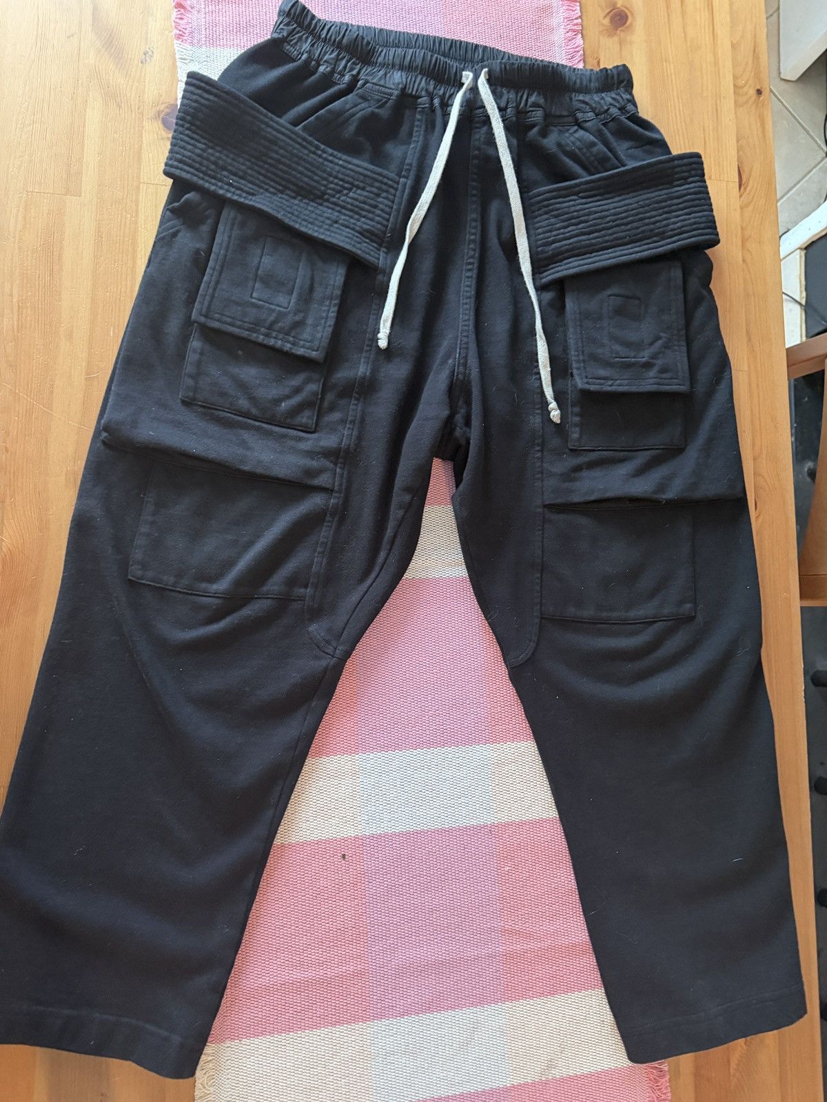 Rick Owens Rick Owens DRKSHDW Creatch Cargos Cropped Size US 30 / EU 46 - 1 Thumbnail