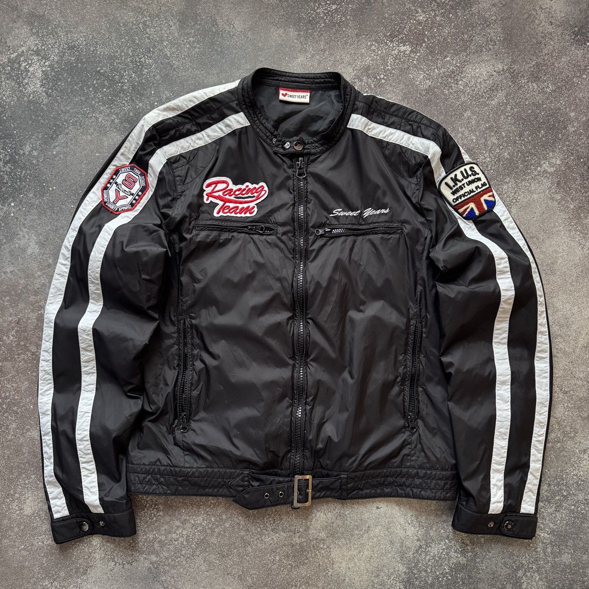 Hysteric Glamour Amazing Vintage Punk Rave Y2K Patched Racing Jacket Size US L / EU 52-54 / 3 - 1 Thumbnail