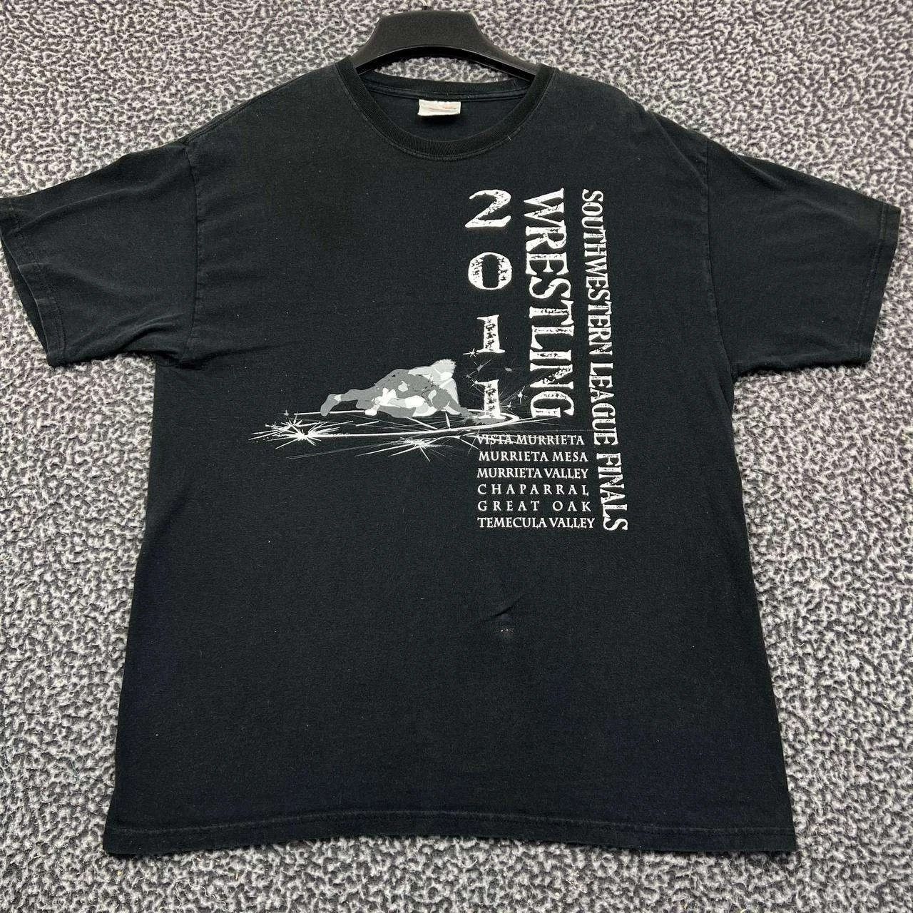 Hanes Southwestern League Finals Shirt Men Black Hanes Cotton L Size US L / EU 52-54 / 3 - 1 Thumbnail