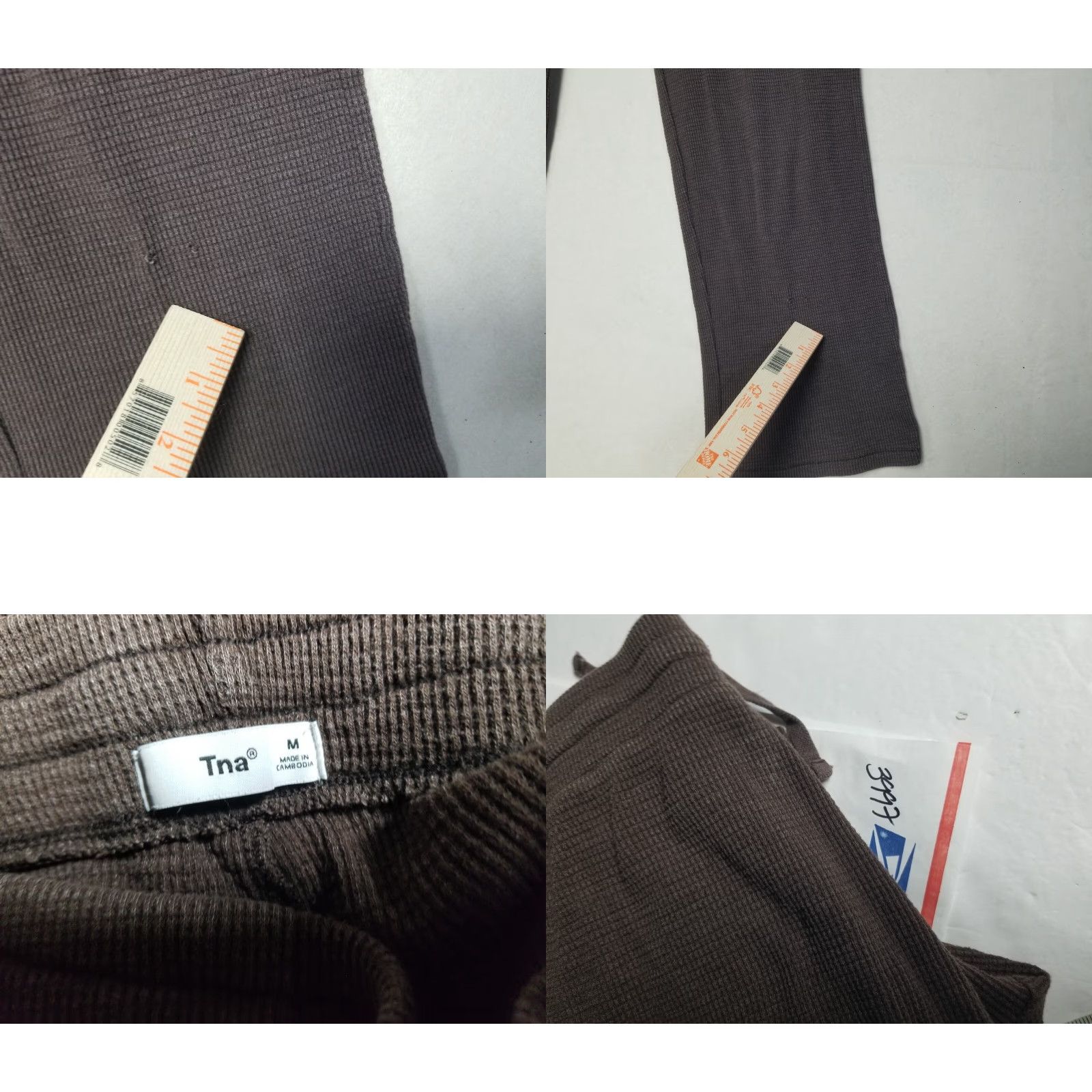 TNA Tna Thermal Sweatpants Womens Size M Brown See Pics Pants Activewear Sweatpants Thermal Walking Womens M Brown Tna Size 32" / US 10 / IT 46 - 9 Thumbnail