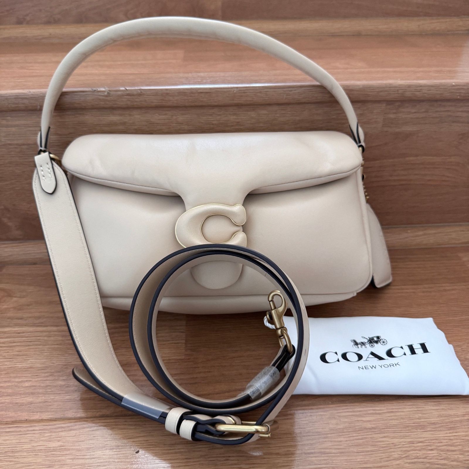 Coach Coach Pillow Tabby Shoulder Bag 26 In Ivory Style No. C0772 Size ONE SIZE - 5 Thumbnail
