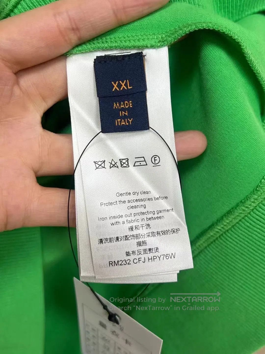 Louis Vuitton LV Green Hoodie. Size US XXL / EU 58 / 5 - 5 Thumbnail