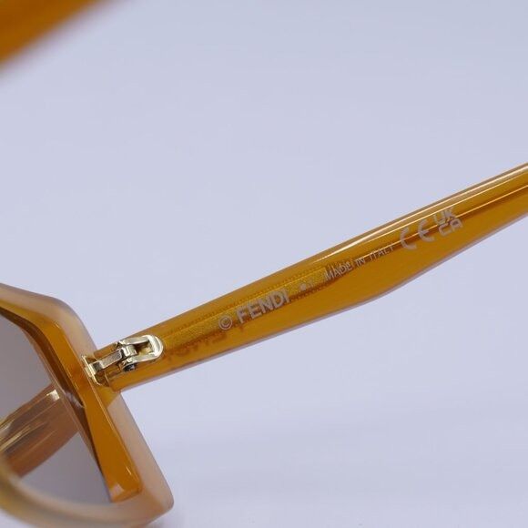 Fendi 🕶️ New Fendi FE40164I 44J Sunglasses - Shiny Orange Frame Size ONE SIZE - 7 Thumbnail