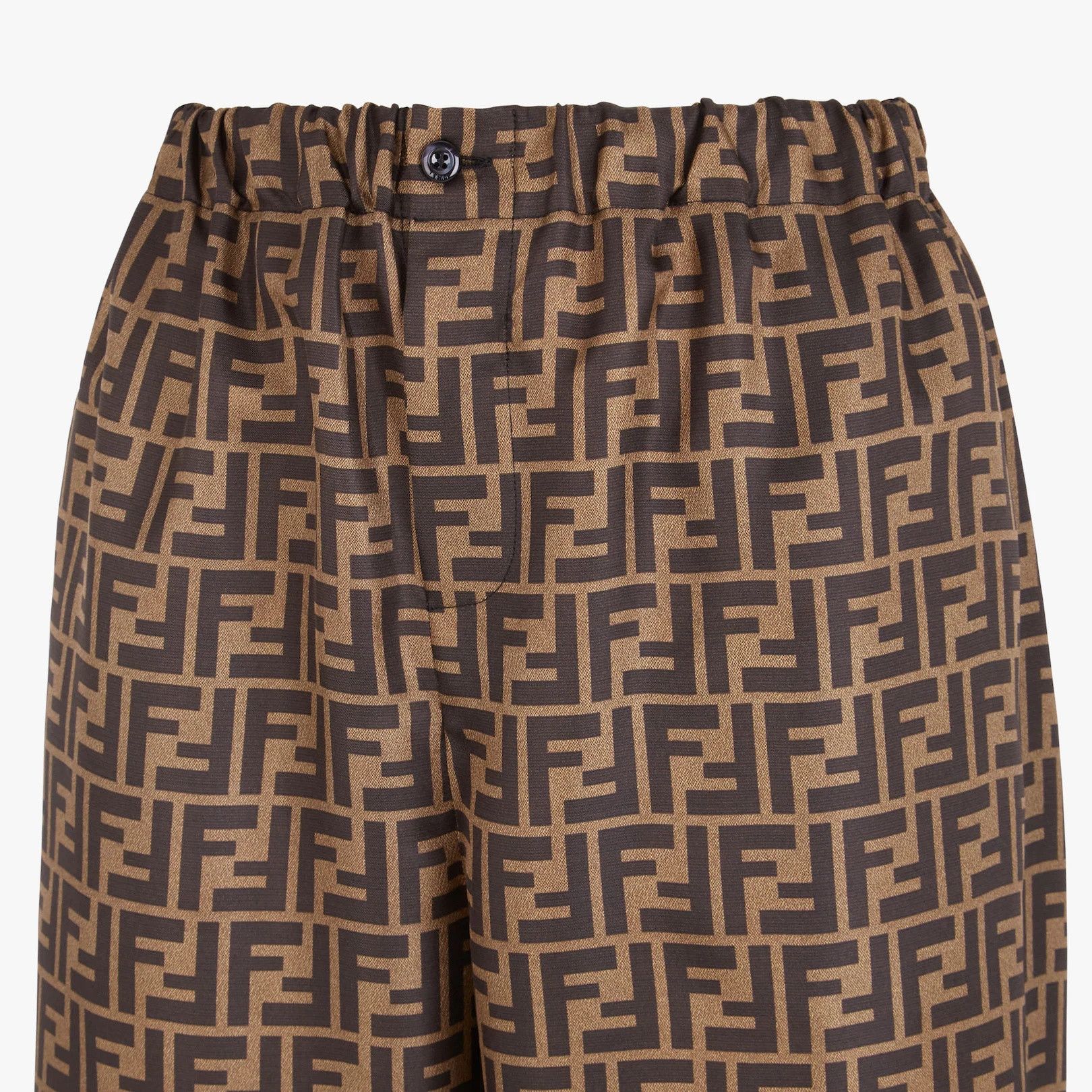Fendi o1w1db10325 FR5994 Trouser in Brown Size 28" / US 6 / IT 42 - 3 Thumbnail