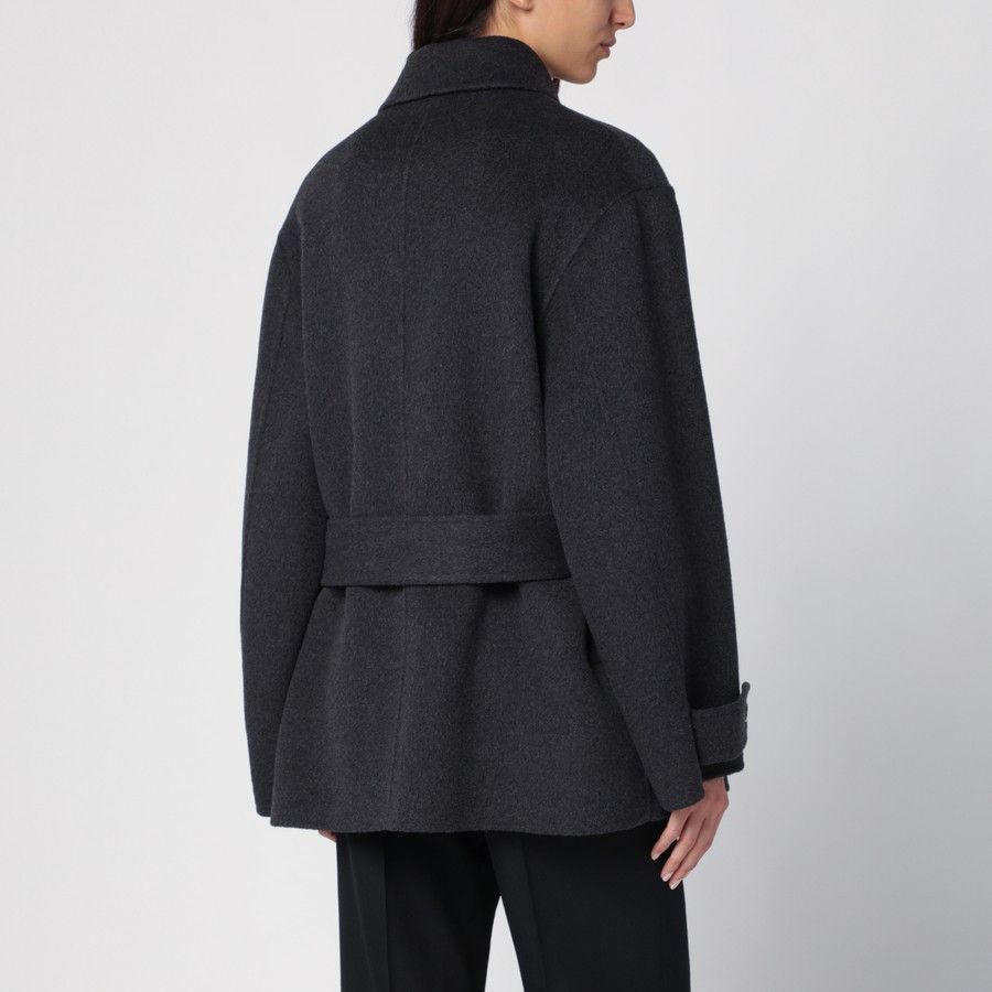 Philosophy di Lorenzo Serafini o1d2blof0924 Wool Coat in Grey Size M / US 6-8 / IT 42-44 - 3 Thumbnail
