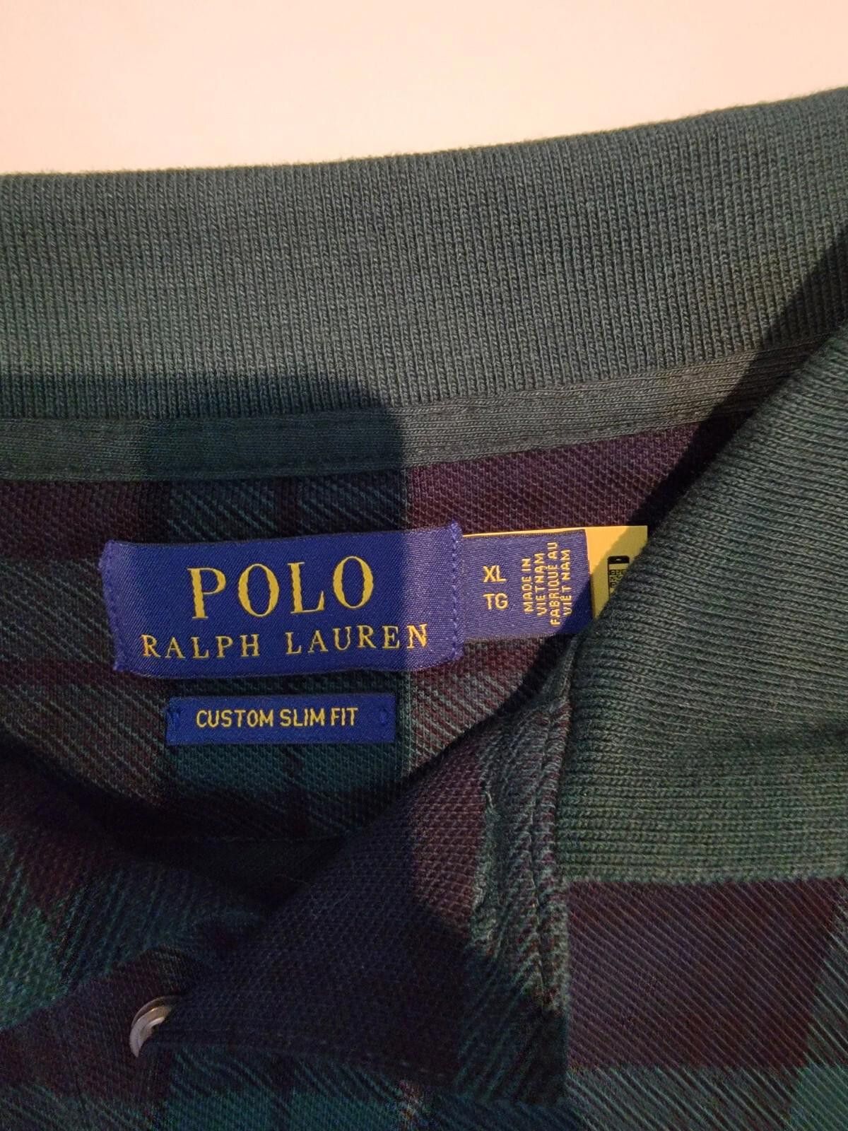 Polo Ralph Lauren Polo Ralph Lauren Triple Pony Men's Slim Fit Shirt Black XL Size US XL / EU 56 / 4 - 2 Thumbnail