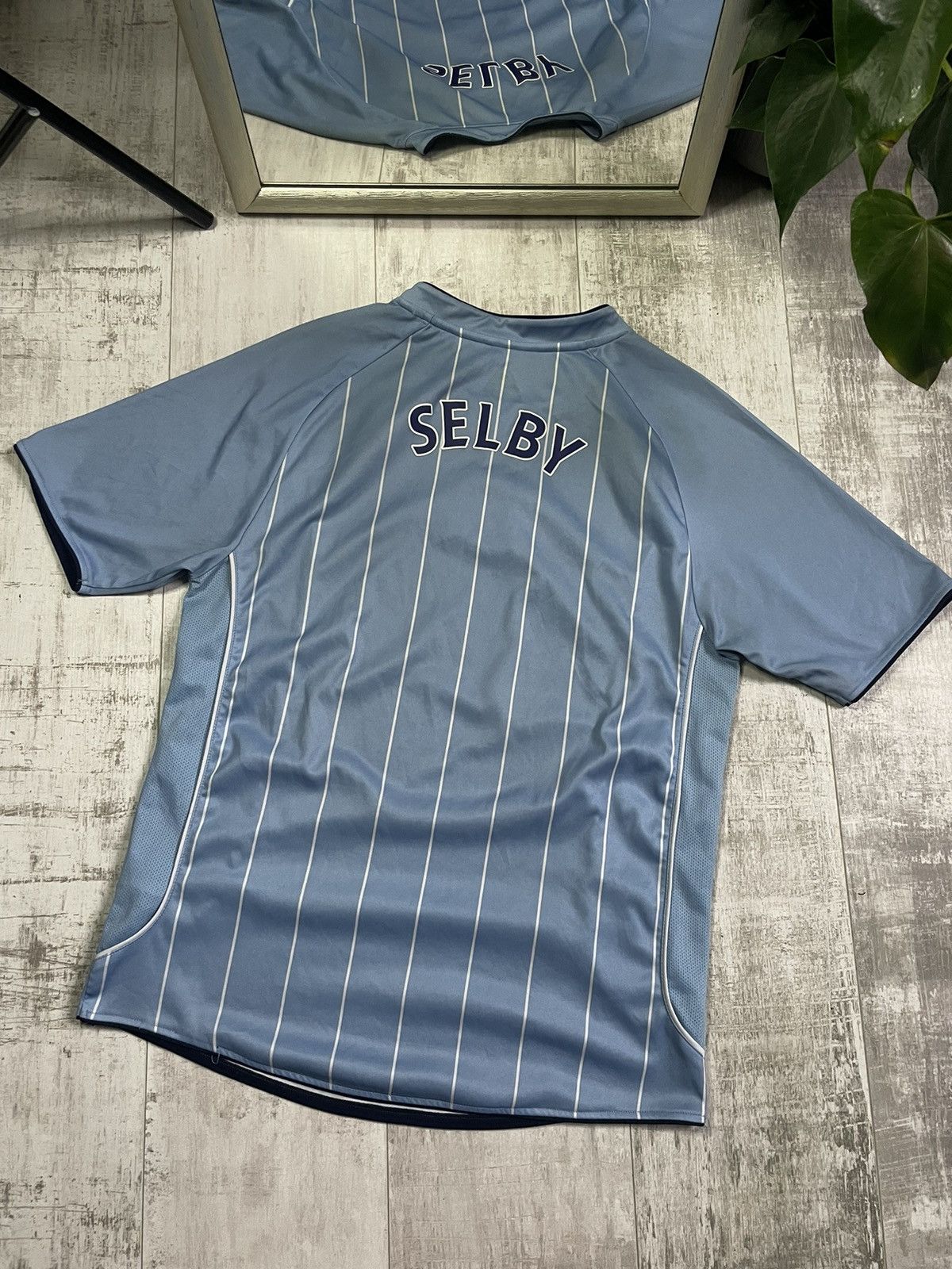 Le Coq Sportif Le Coq Sportif Manchester City 2007/2008 Home Football Shirt Size US S / EU 44-46 / 1 - 6 Thumbnail
