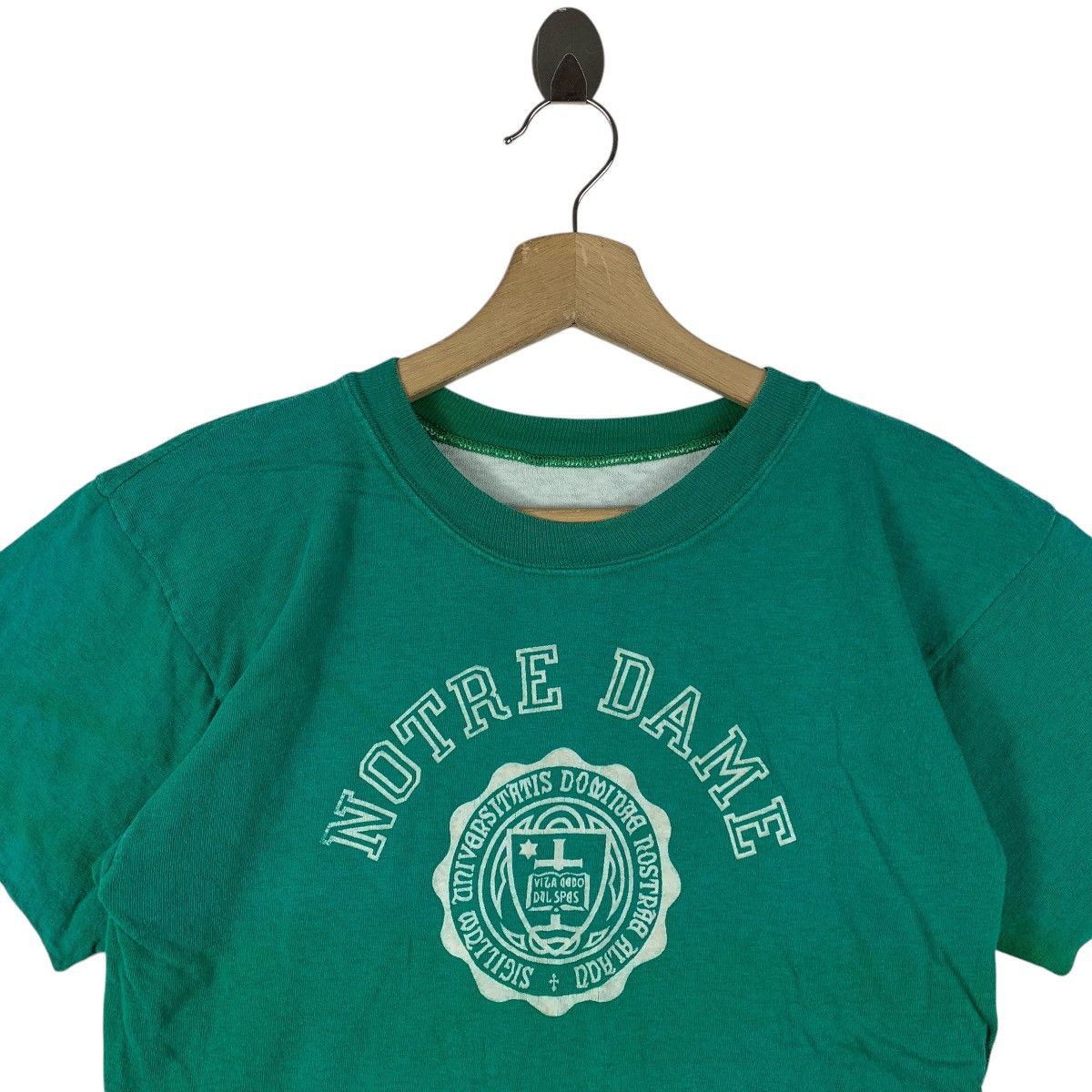 Japanese Brand × Vintage Vintage NOTRE DAME university tee Size US S / EU 44-46 / 1 - 2 Thumbnail