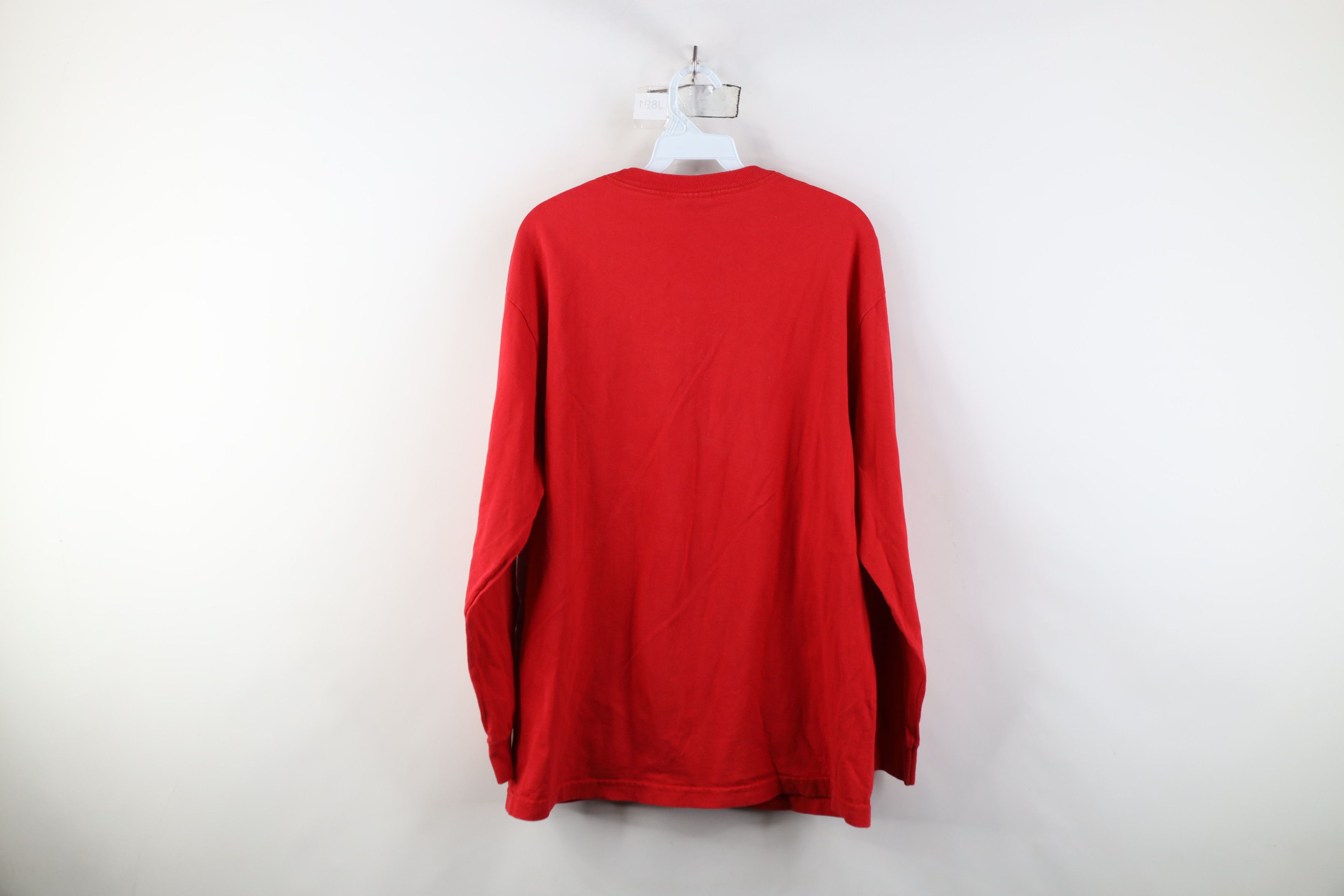 Vintage Vintage Ohio State University Long Sleeve T-Shirt Red Cotton Size US L / EU 52-54 / 3 - 12 Thumbnail
