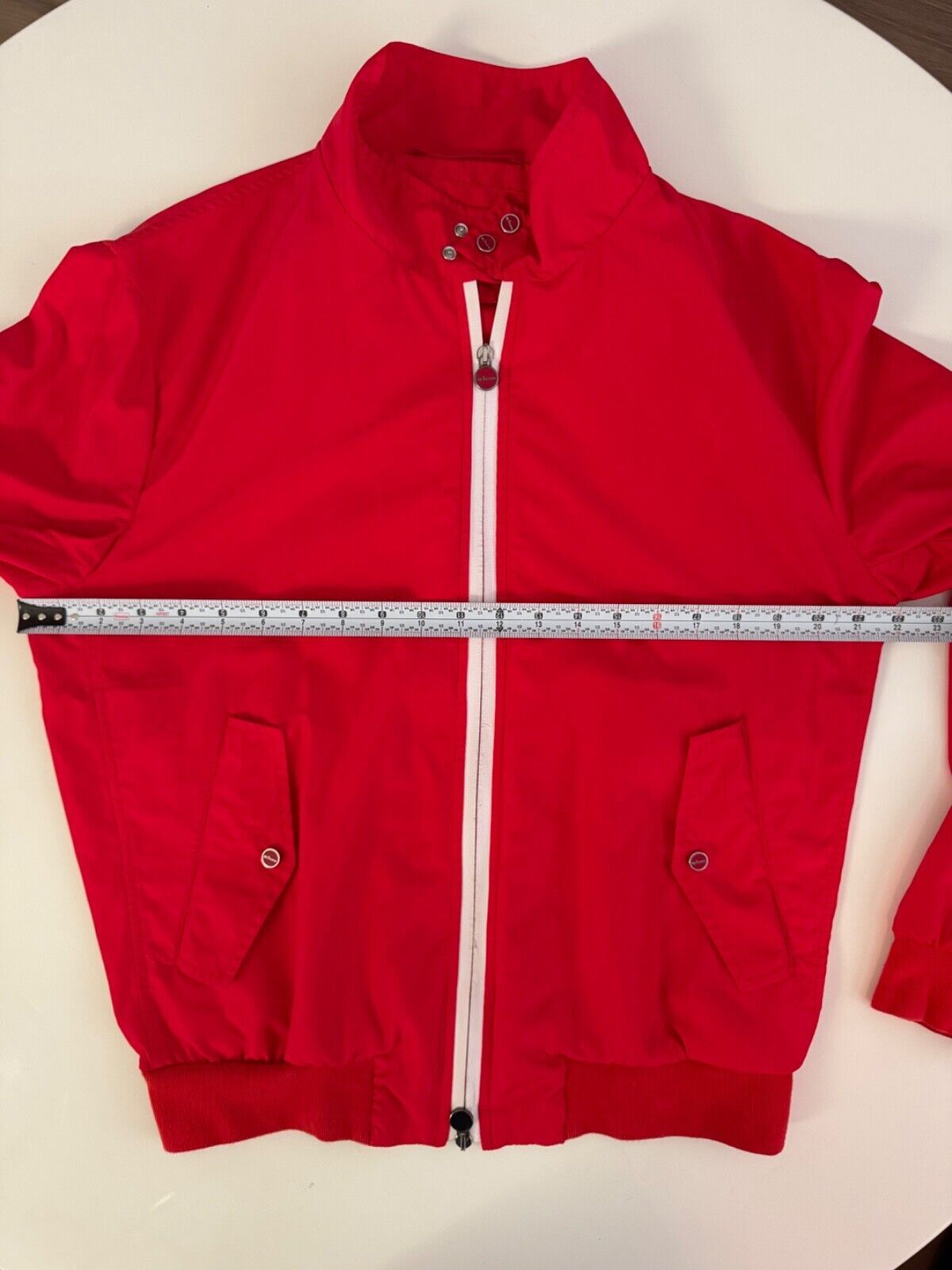 Kiton Kiton Lightweight Packable Red Bomber Jacket L EU 52 Italy Size US L / EU 52-54 / 3 - 9 Thumbnail