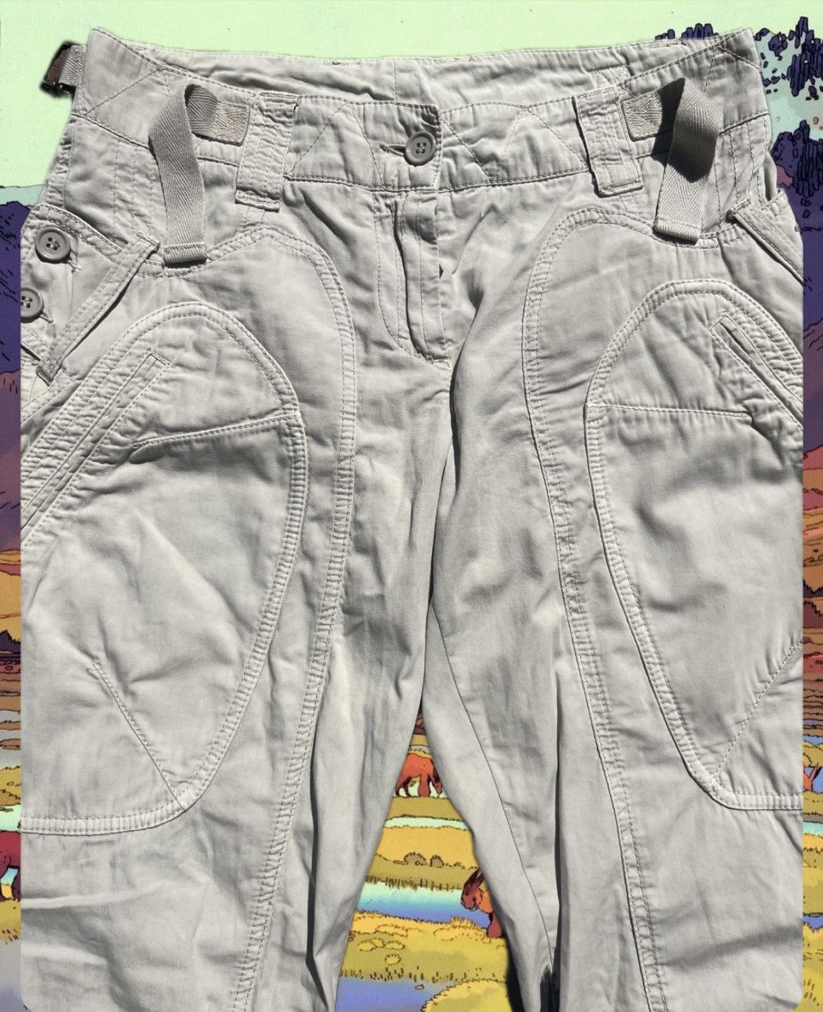 Dolce & Gabbana Dolce & Gabbana 00s Parachute Pants Size US 28 / EU 44 - 2 Thumbnail
