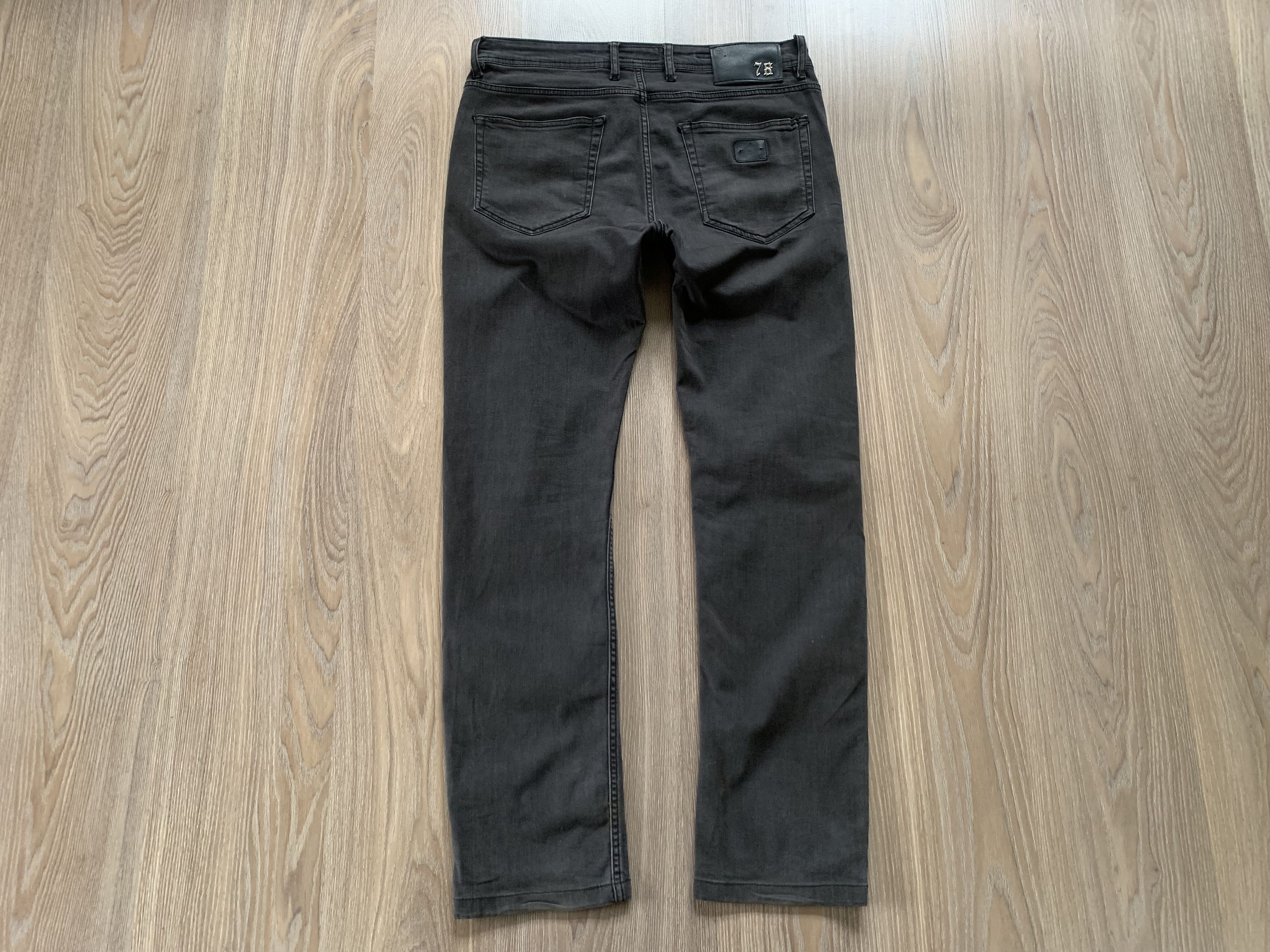 Philipp Plein Vintage Philipp Plein Straight Cut Black Dimond Jeans Size US 34 / EU 50 - 3 Thumbnail