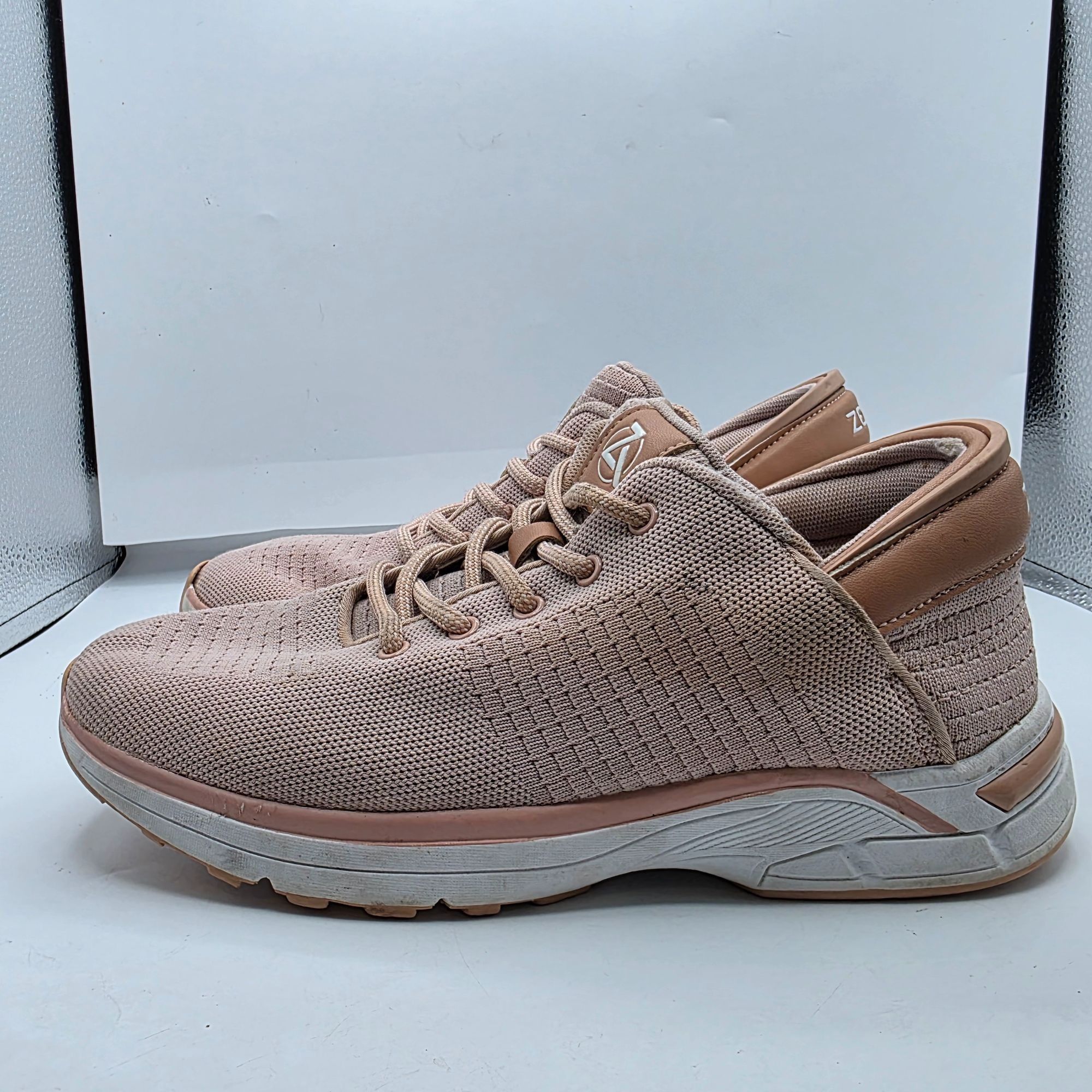 Other Zeba Blush Womens Size 11 Hands Free Slip On Sneakers Lace U Size US 11 / IT 41 - 13 Thumbnail