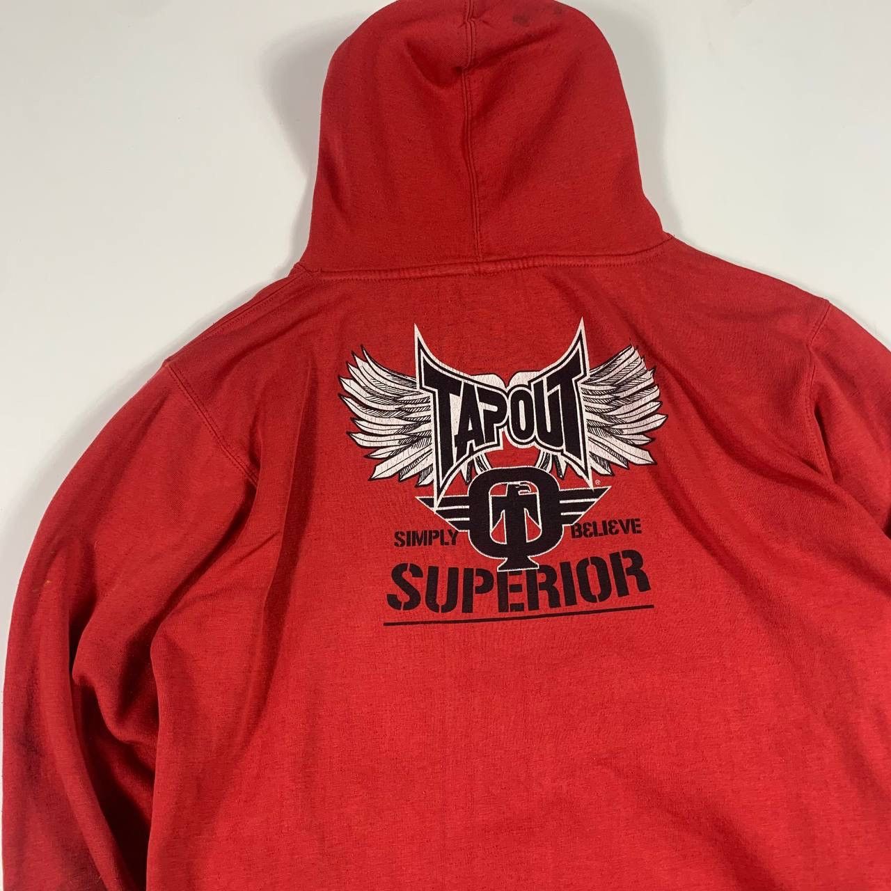Other vintage tapout big logo y2k boxy hoodie rap streetwear Size US XL / EU 56 / 4 - 17 Thumbnail