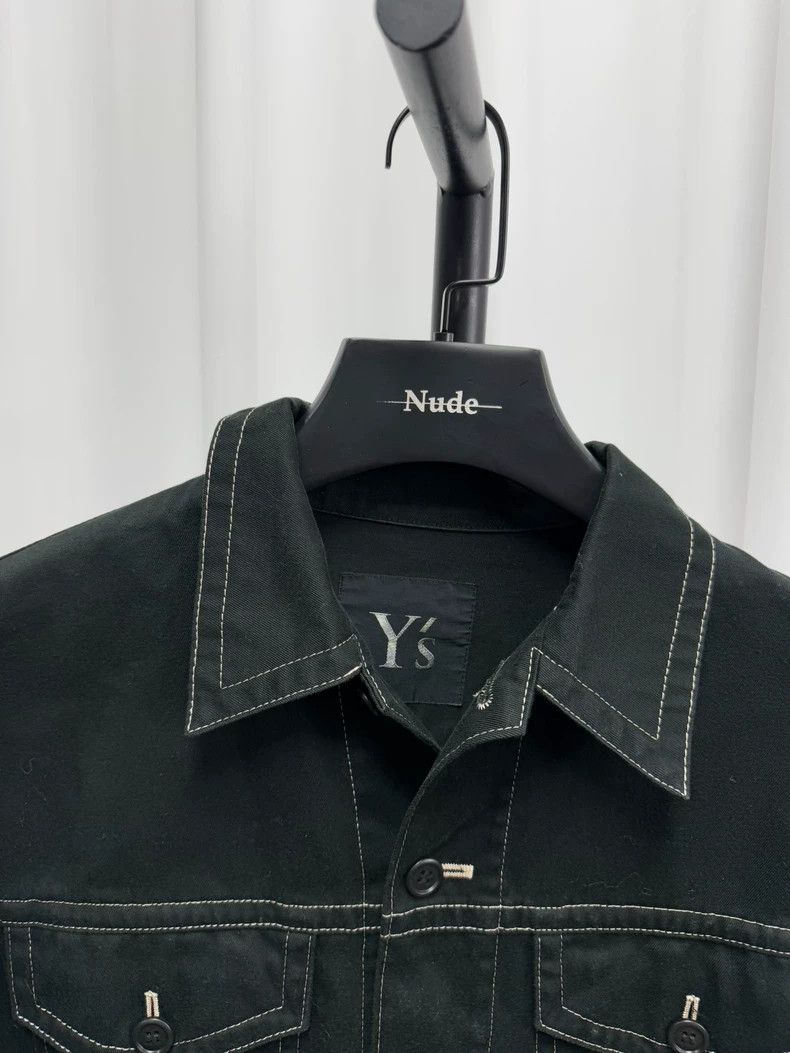 Yohji Yamamoto yohji yamamoto size os Short wide jacket with open line jac Size US M / EU 48-50 / 2 - 3 Thumbnail