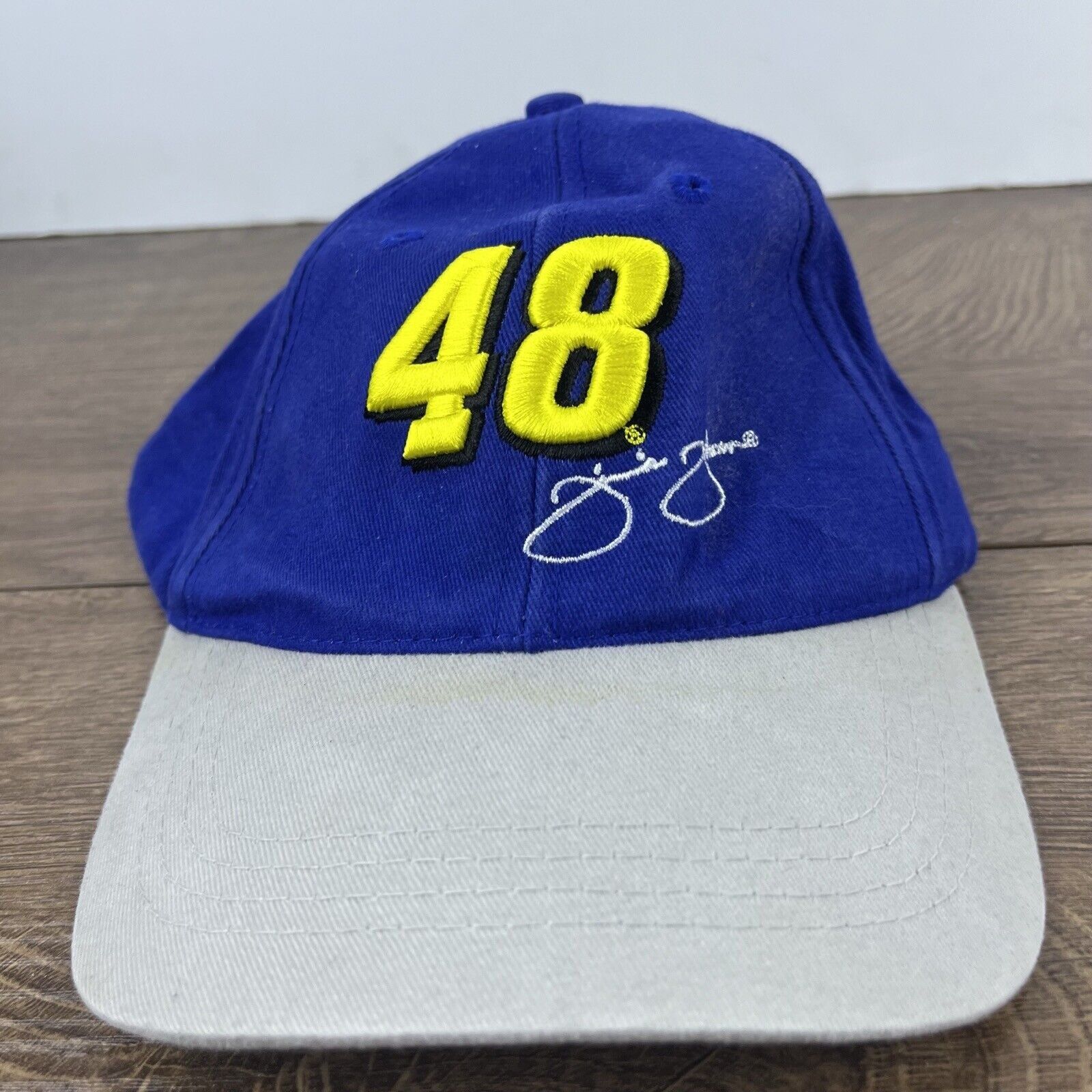 Other Jimmie Johnson 48 Hat NASCAR 48 Hat Blue Hat Adjustable Blue Size ONE SIZE - 5 Thumbnail