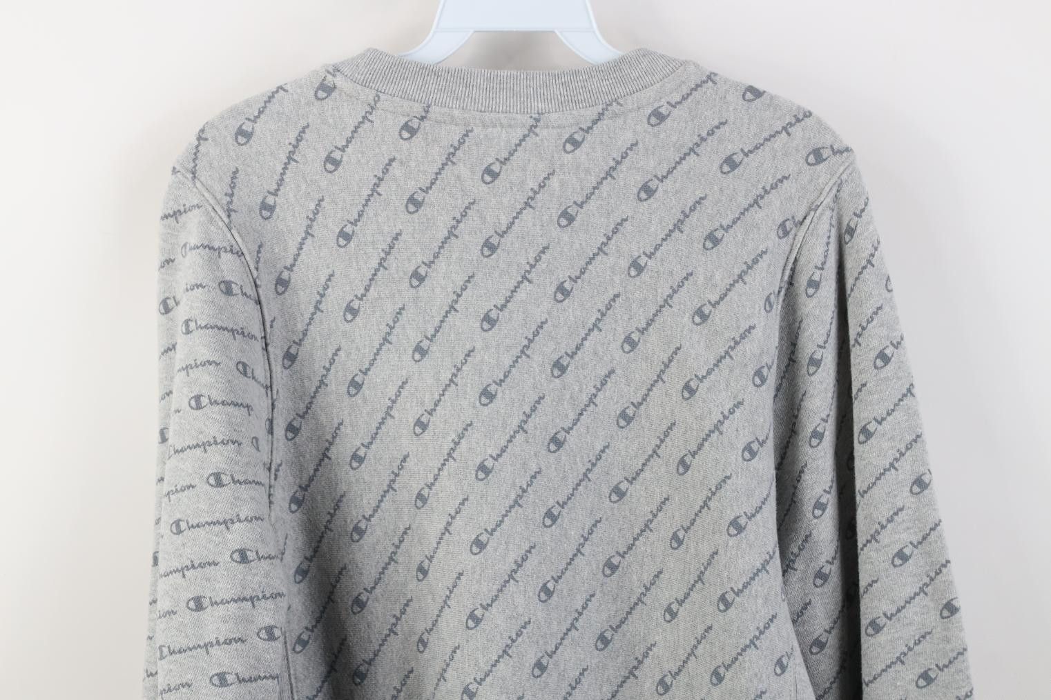 Champion Y2K Champion Reverse Weave Print Crewneck Sweatshirt Gray Size US S / EU 44-46 / 1 - 13 Thumbnail