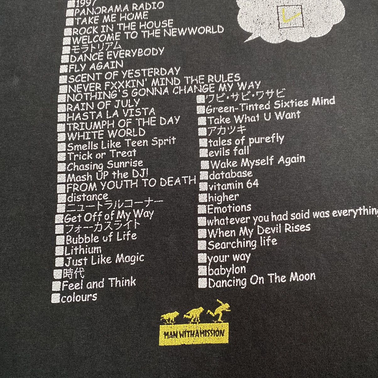 Band Tees 2014 Man With A Mission Play What You Want Tour T Shirt Size US M / EU 48-50 / 2 - 8 Thumbnail
