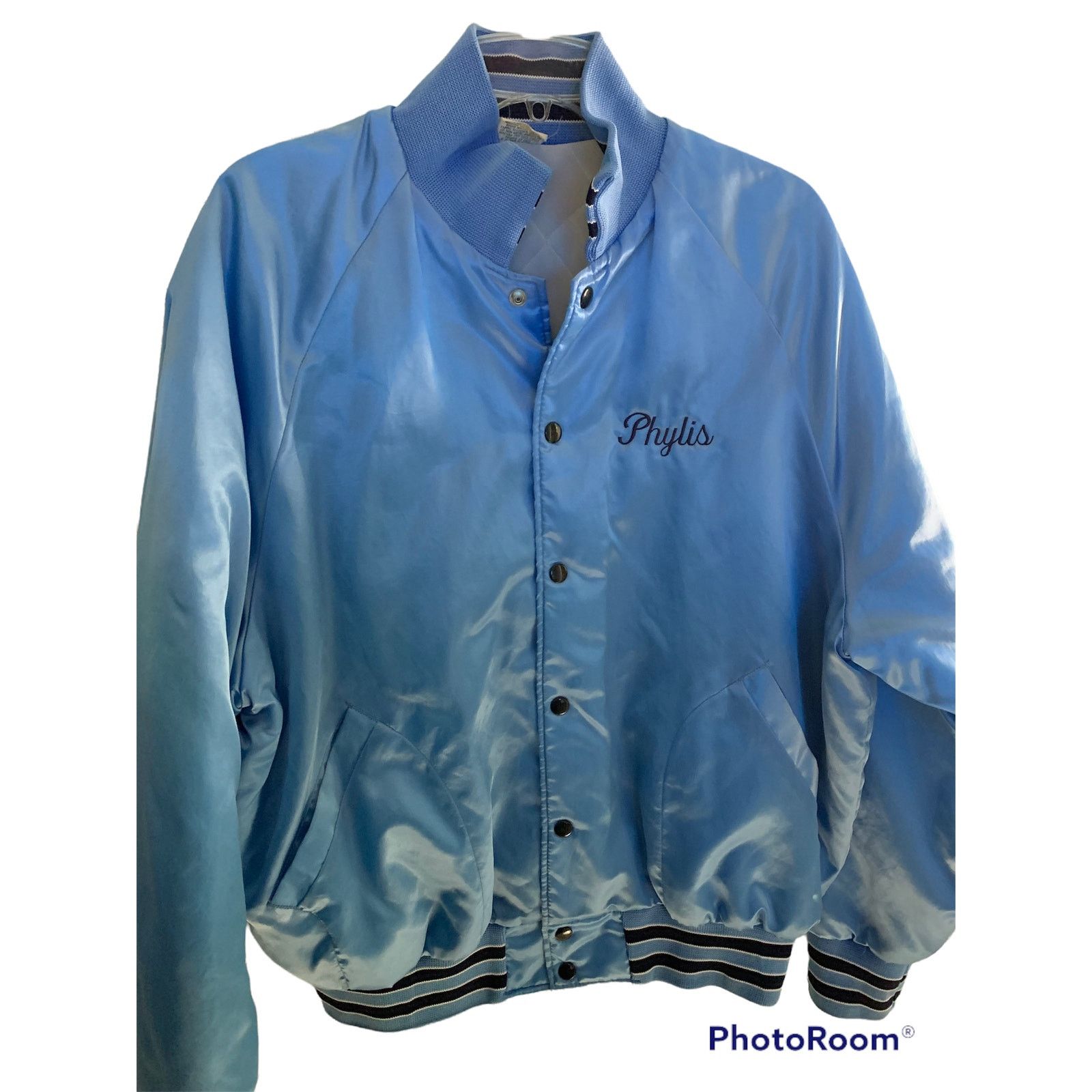 Vintage Aristo Jac 1980s Vintage Unisex Windbreaker Bomber Jacket Size US XL / EU 56 / 4 - 10 Thumbnail