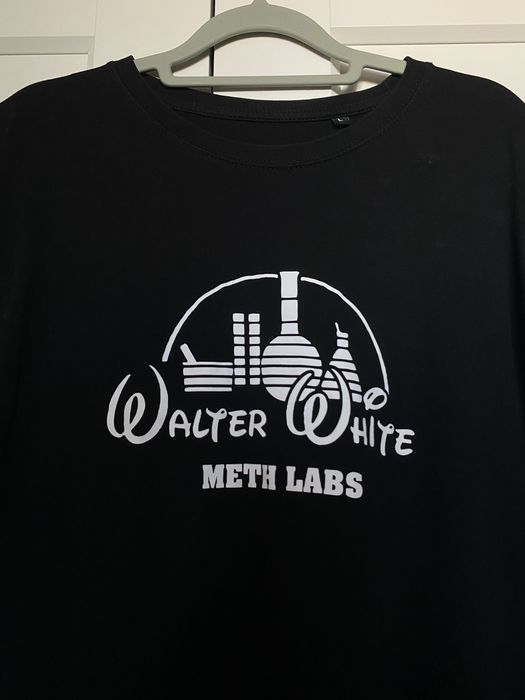 Vintage Vintage Breaking Bad Walter White Meth Labs Disney Logo Tee ...