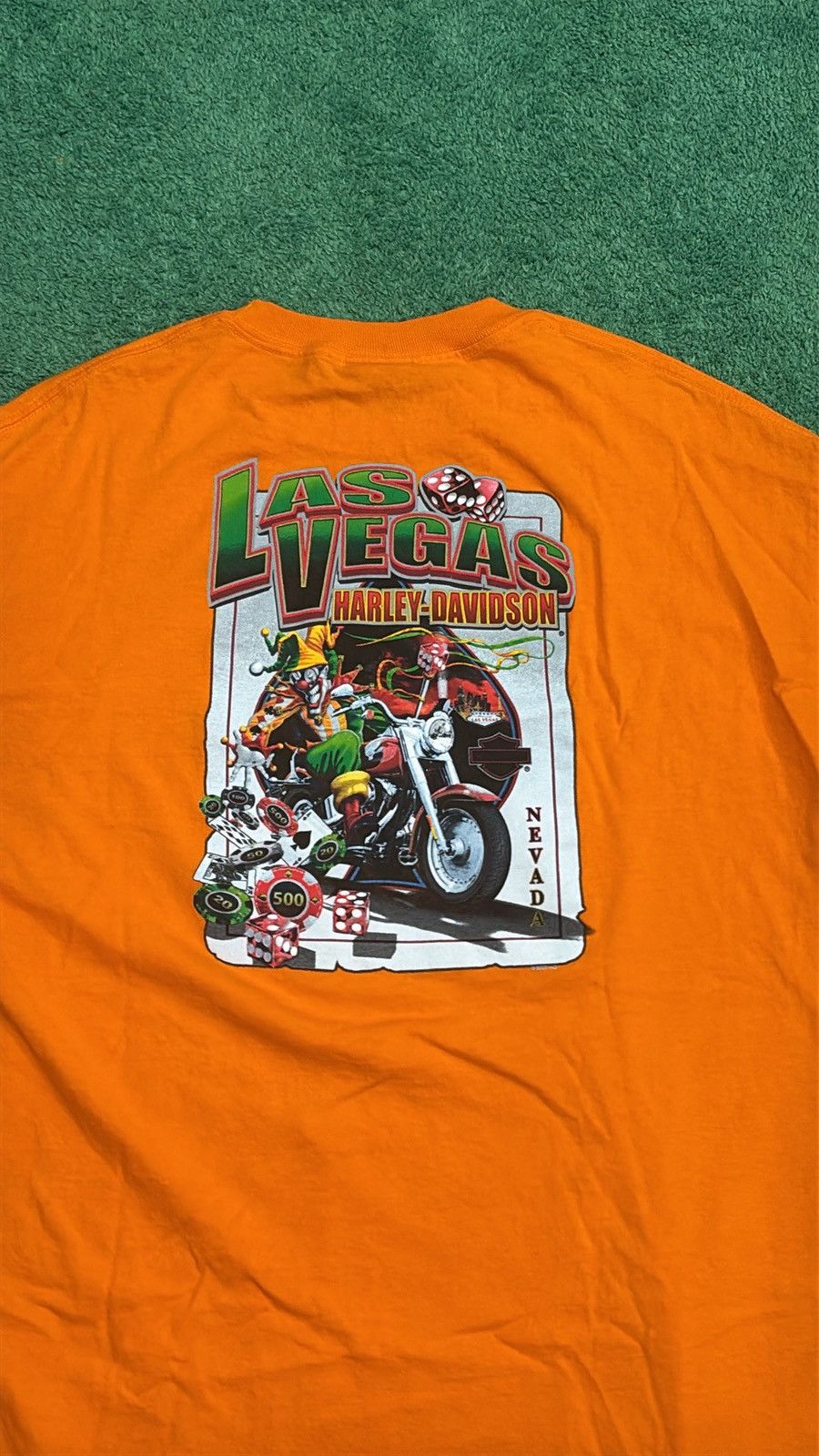 Harley Davidson Harley Davidson Vintage LasVegas Tee XL Size US XL / EU 56 / 4 - 4 Thumbnail
