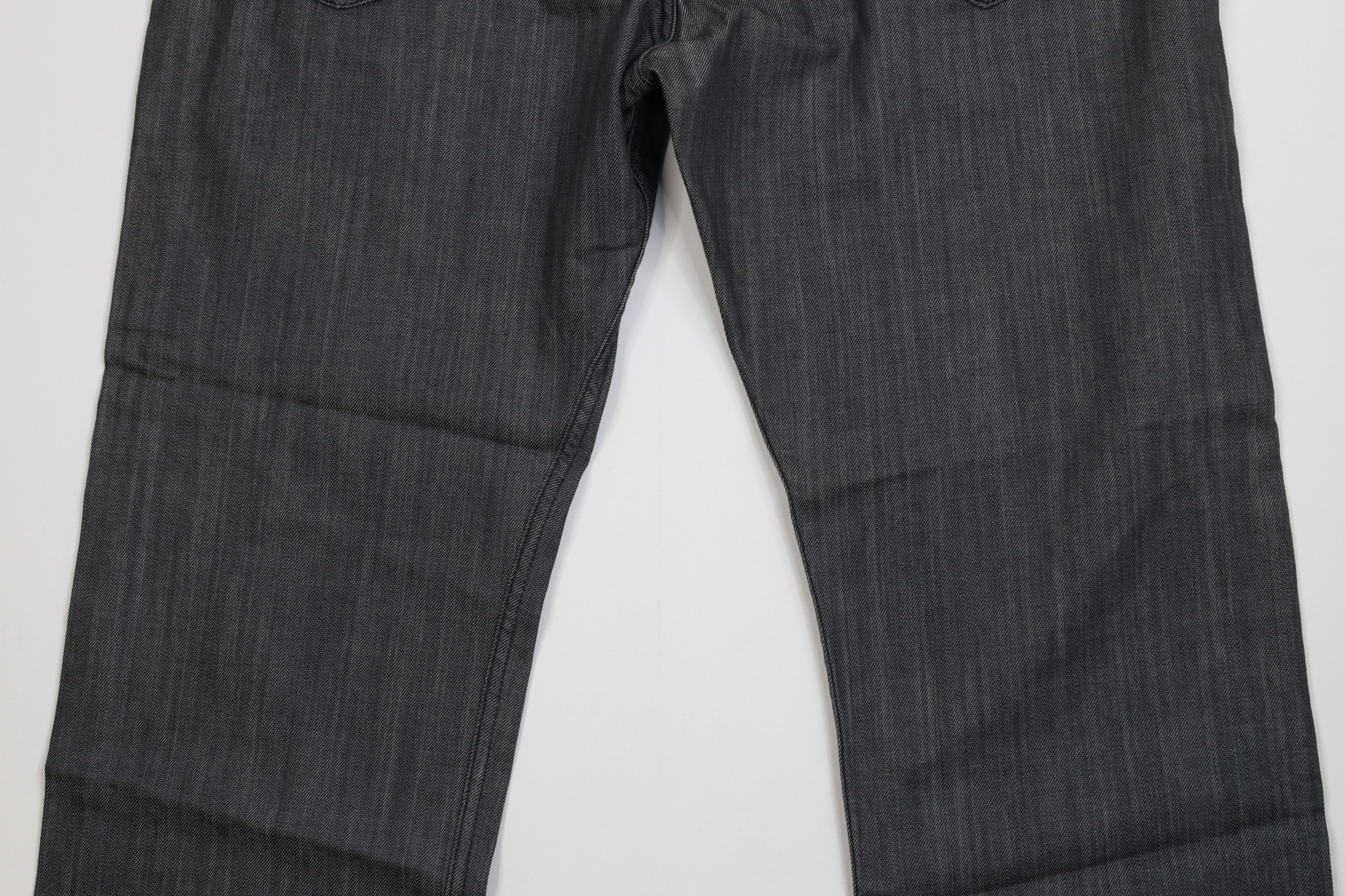 Levi's Vintage Y2K Levis 569 Loose Straight Wide Leg Jeans Gray Size US 38 / EU 54 - 10 Thumbnail