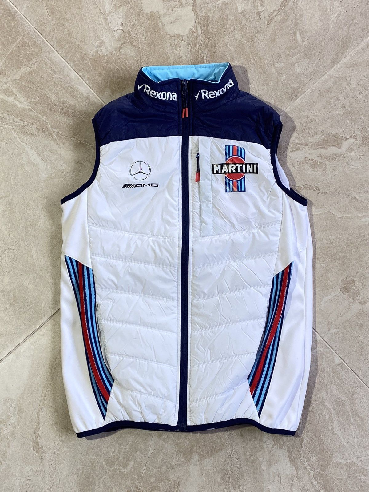 Mercedes-Benz Mercedes Benz Y2k Hype Racing Formula 1 Full Zip Vest Size US S / EU 44-46 / 1 - 1 Thumbnail