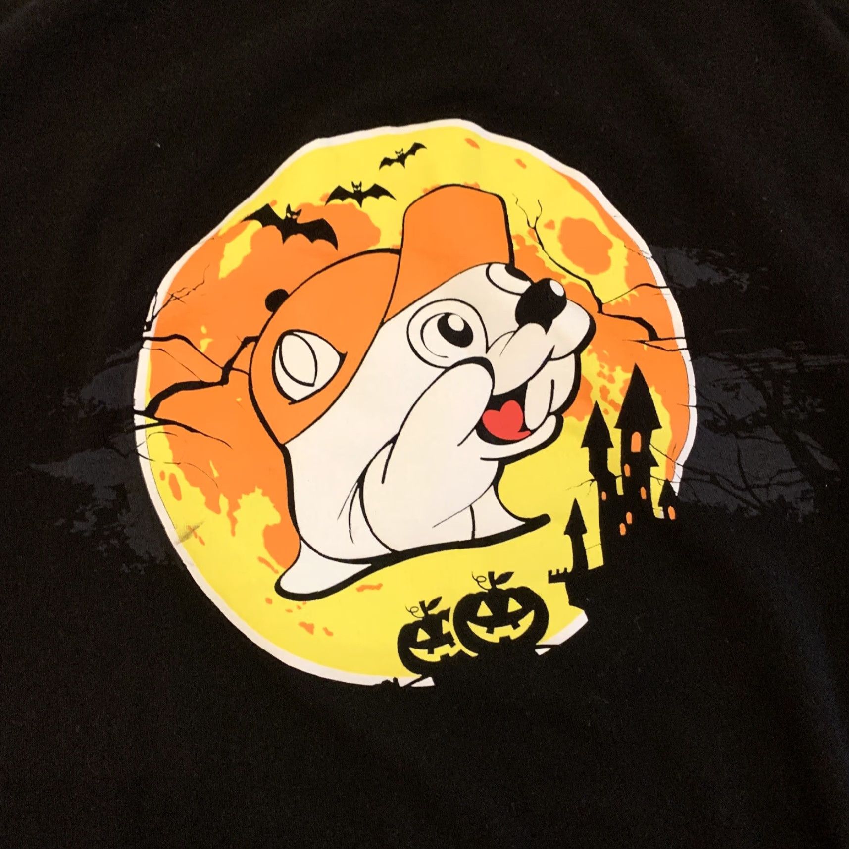 Vintage Buc-ee’s T-Shirt Halloween Let’s Boo This! Adult Medium Black Crew Neck Short Sleeve Men Buc-ee Beaver Logo Double-Sided Size US M / EU 48-50 / 2 - 2 Thumbnail