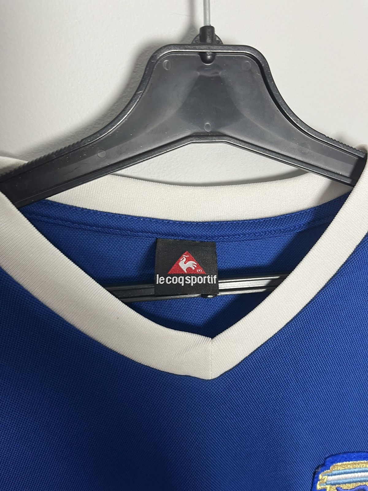 Le Coq Sportif Argentina away world cup 1986 Jersey football tshirt Size US M / EU 48-50 / 2 - 4 Thumbnail