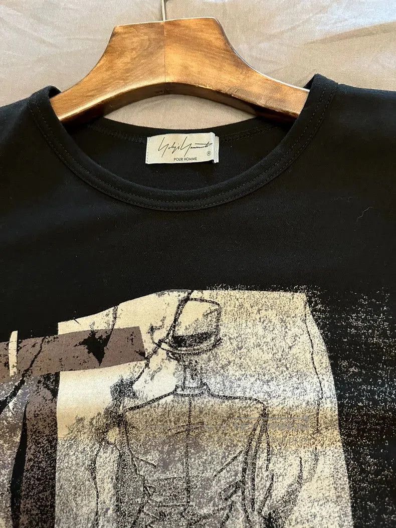 Yohji Yamamoto Yohji Yamamoto Black Short-Sleeve Shirt. Size US L / EU 52-54 / 3 - 2 Thumbnail