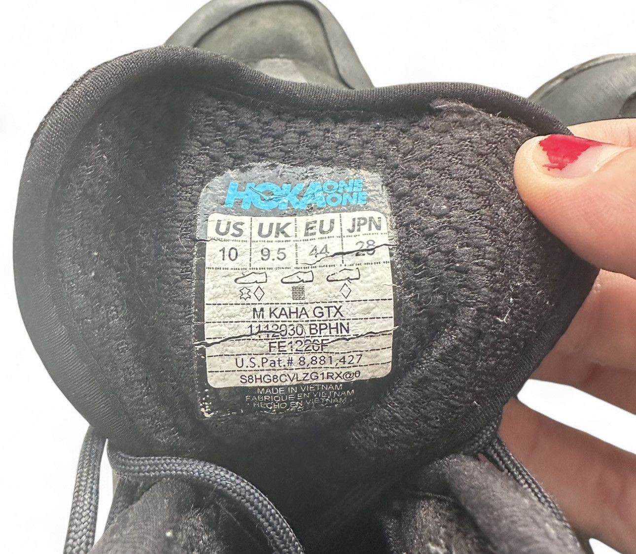 Hoka KAHA GTX ‘BLACK PHANTOM’ Size US 10.5 / EU 43-44 - 7 Thumbnail