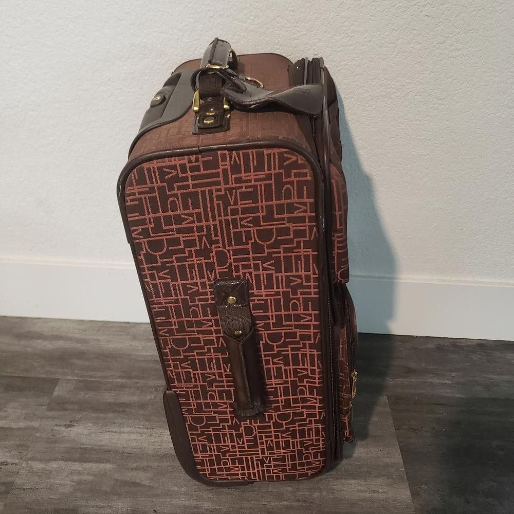 Diane von Furstenberg Chocolate | DVF | Signature Logo M Luggage Size ONE SIZE - 2 Thumbnail