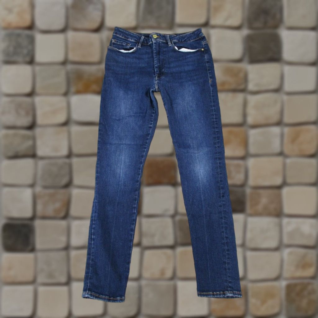 Frame FRAME Jeans Womens Skinny Dark Wash Denim High Rise Size 2 Blue Size 26" / US 2 / IT 38 - 1 Thumbnail