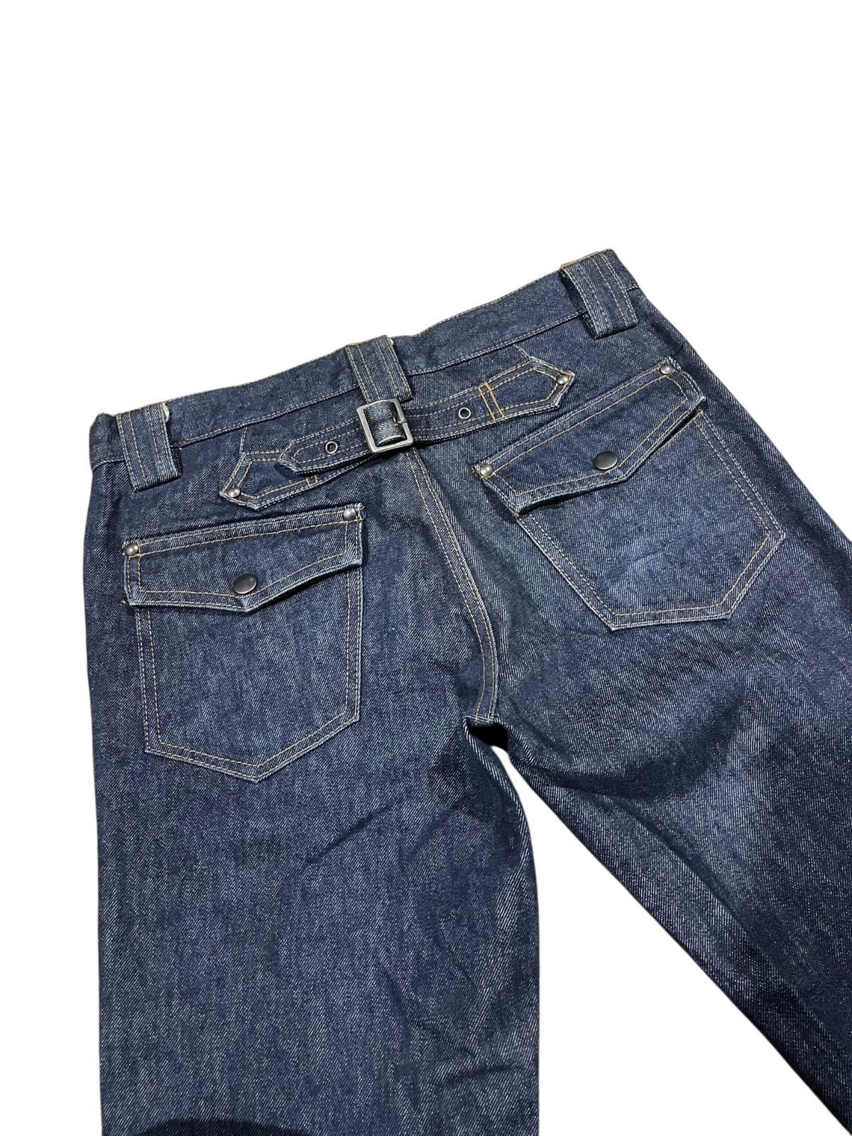 Shellac Avant Garde Shellac Flared Lowrise Jeans Size US 30 / EU 46 - 16 Thumbnail