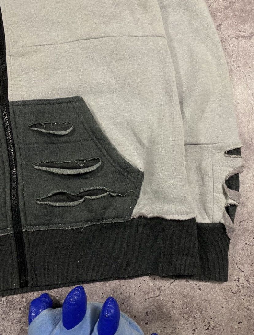 Vintage Rare Black Opium Zip Balenciaga Vibe Style Y2k Size US L / EU 52-54 / 3 - 3 Thumbnail
