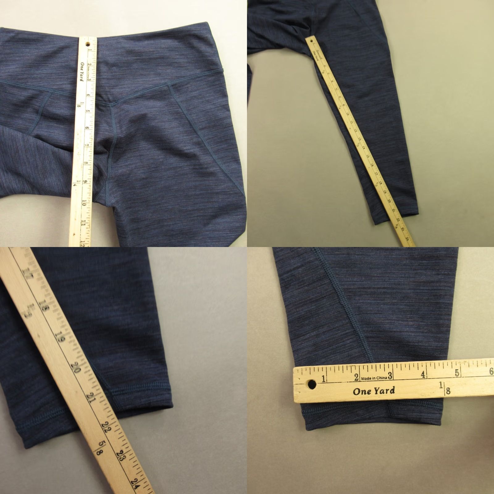 Patagonia Patagonia Leggings Medium Blue Lightweight Stretch Casual Workout Gym Womens Size 36" / US 14 / IT 50 - 8 Thumbnail
