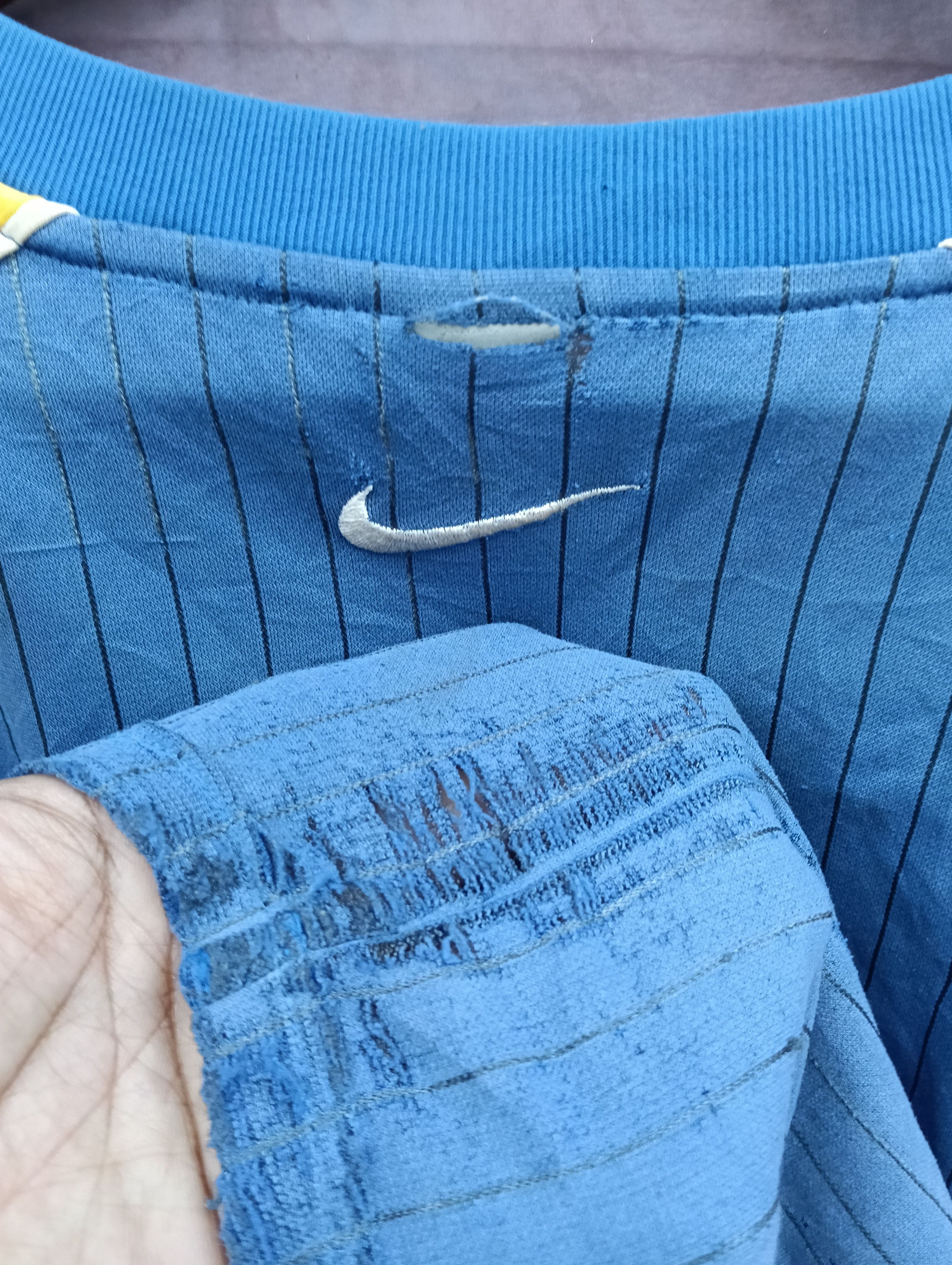 Nike × Vintage DISTRESSED VINTAGE NIKE JERSEY. Size US L / EU 52-54 / 3 - 3 Thumbnail