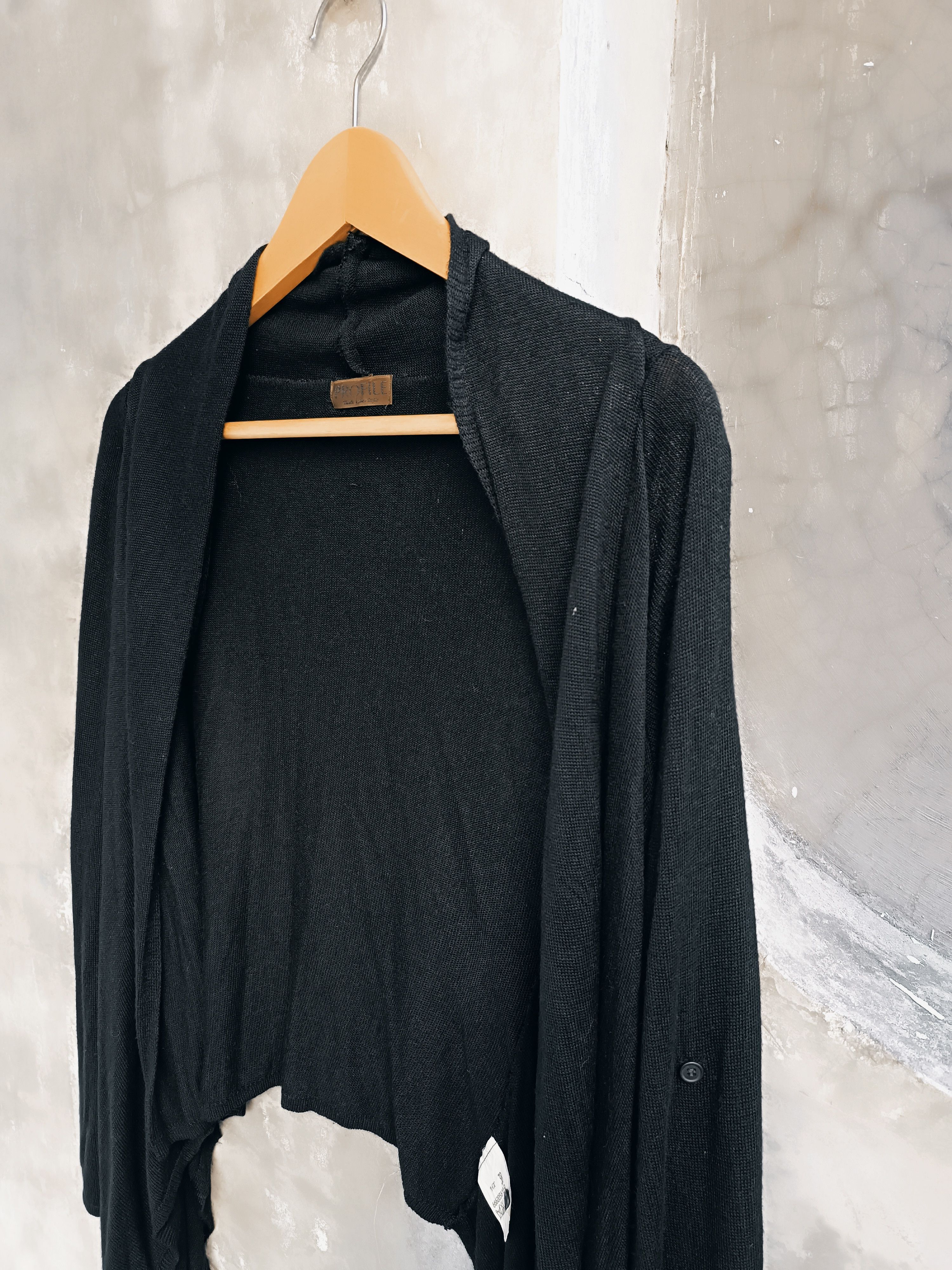 Japanese Brand PROFILE CARDIGAN / SCARF WEAR DRESS Size XS / US 0-2 / IT 36-38 - 3 Thumbnail
