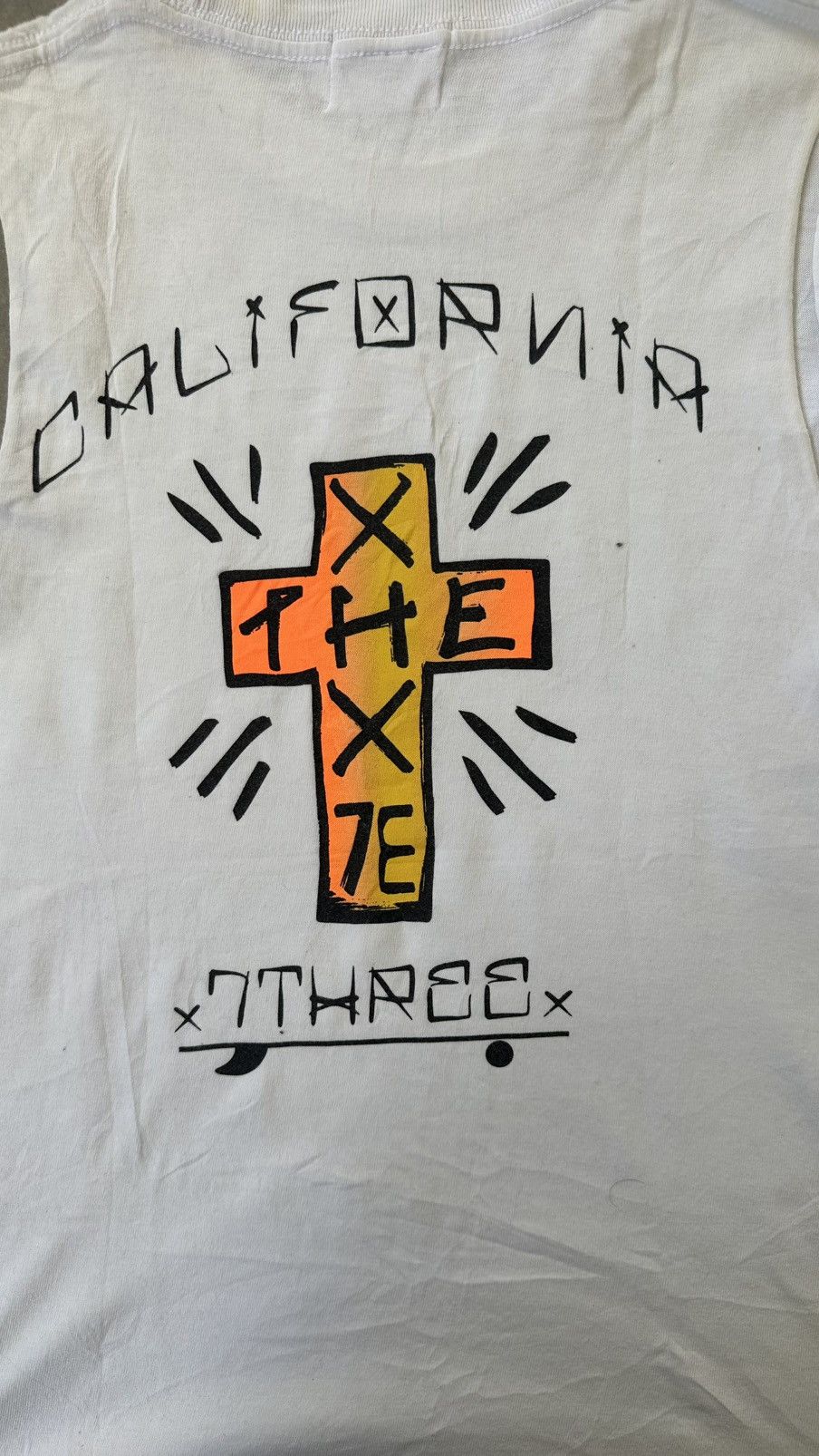 Japanese Brand THE SEVENTHREE RIDERS SLEEVELESS TEE Size US M / EU 48-50 / 2 - 7 Thumbnail
