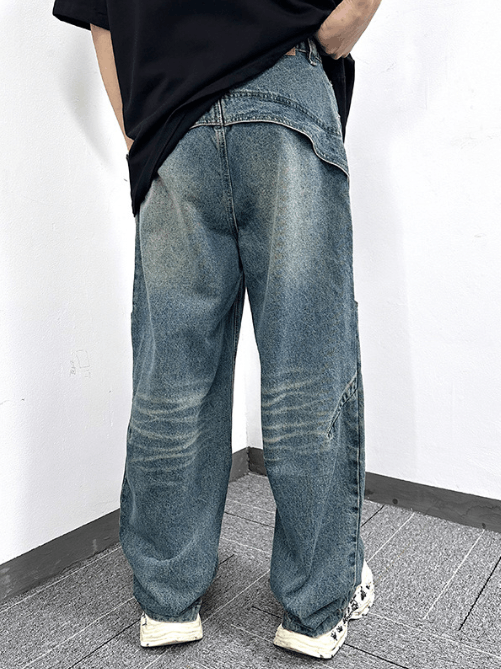 Japanese Brand × Vintage Vintage distressed street patchwork cargo jeans Size US 32 / EU 48 - 4 Thumbnail