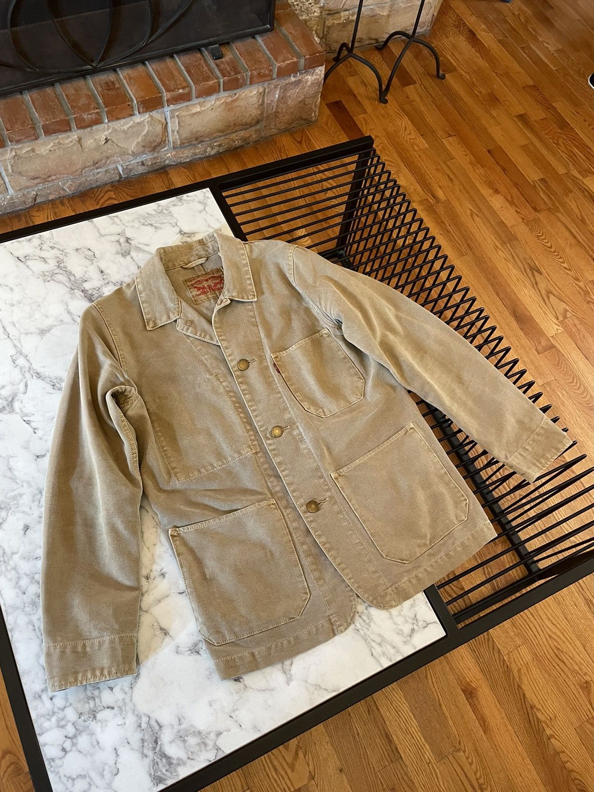 Grailed Rare Levi’s Engineer Chore Coat Size US S / EU 44-46 / 1 - 11 Thumbnail