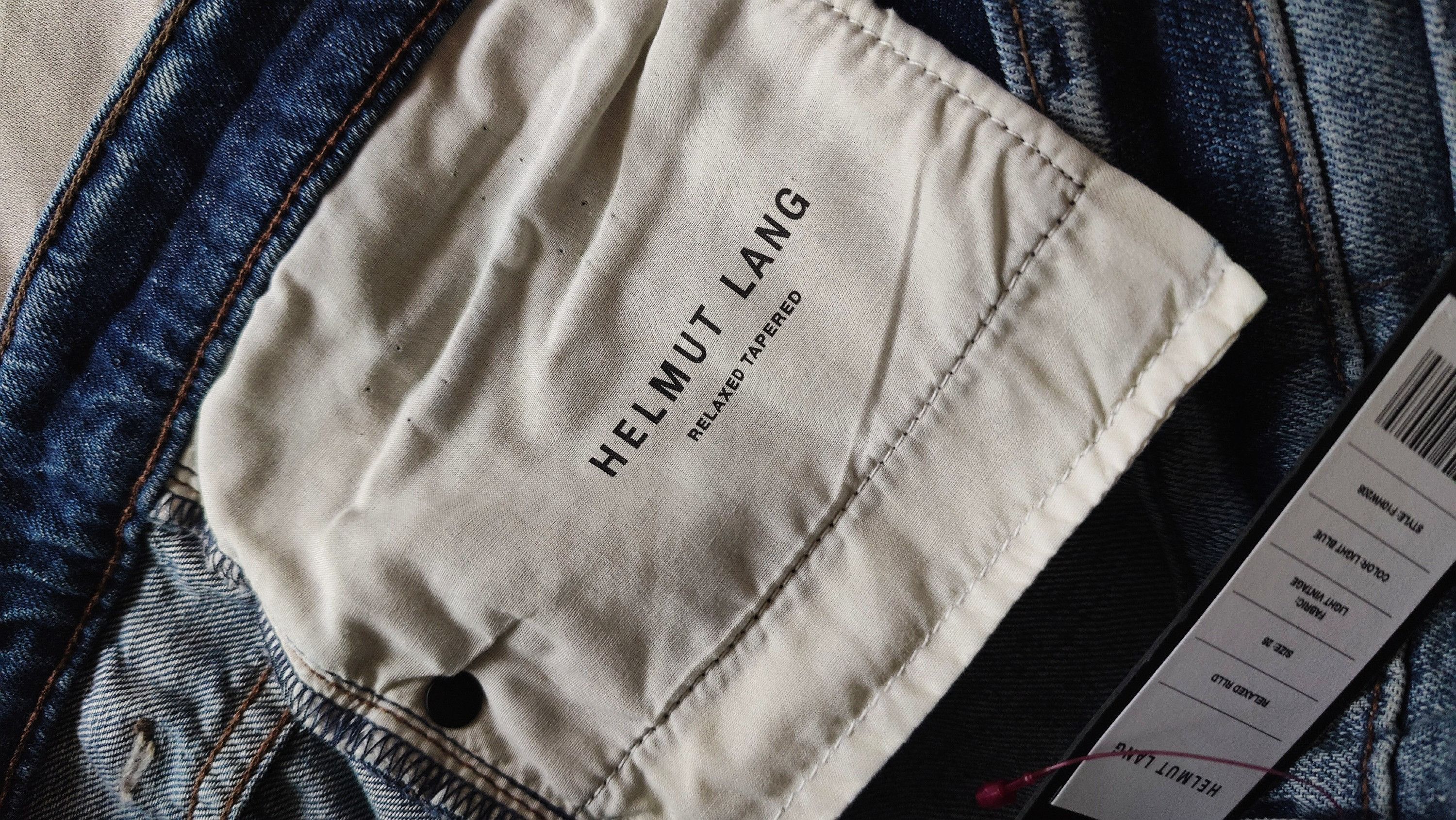 Helmut Lang Helmut Lang Relaxed RLLD Distressed Denim Pants NEW w/ Tags Size US 28 / EU 44 - 12 Thumbnail