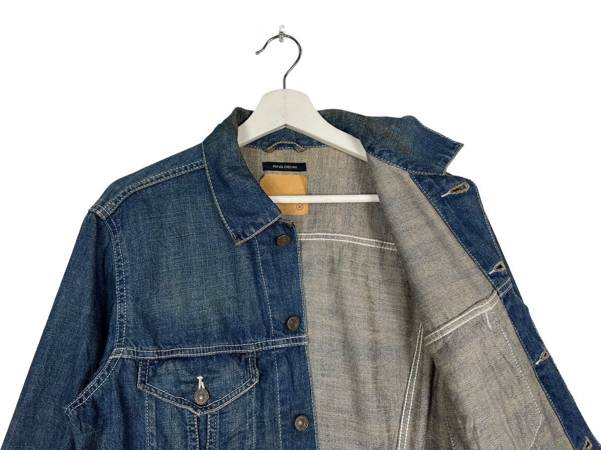 45rpm 🔥 00s JAPANESE RING DENIM TRUCKER JACKET MADE IN JAPAN Size US M / EU 48-50 / 2 - 10 Thumbnail
