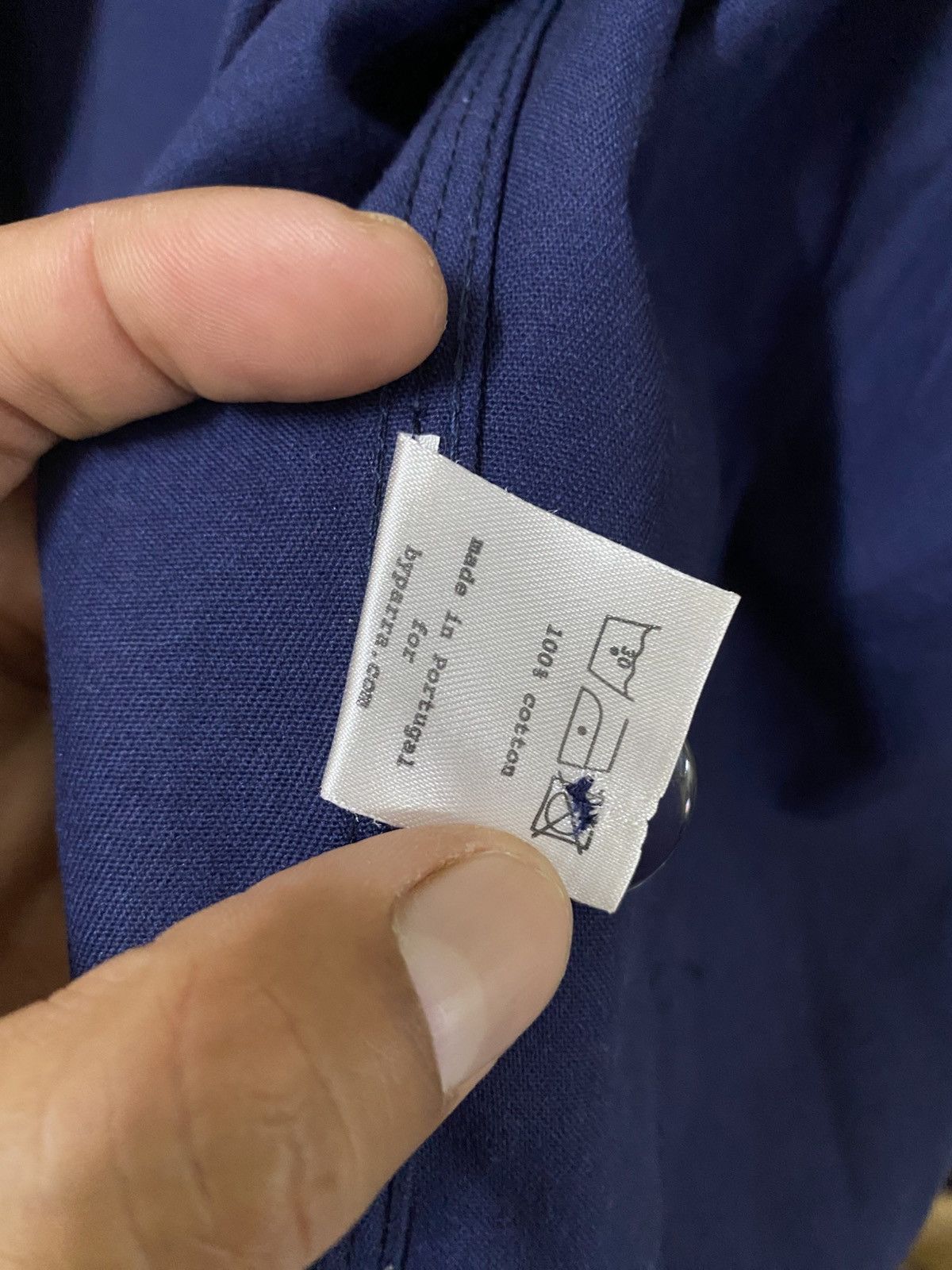 Parra Parra Amsterdam Back Patch Work Jacket Navy XL Made Portugal Size US L / EU 52-54 / 3 - 10 Thumbnail