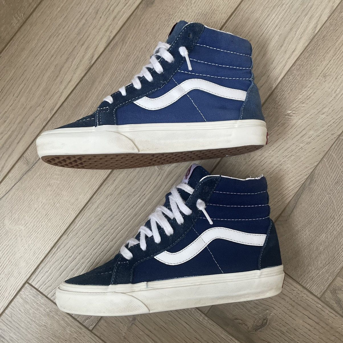 Vans Vans Off The Wall SK8-Hi Blue Size US 7.5 / IT 37.5 - 4 Thumbnail