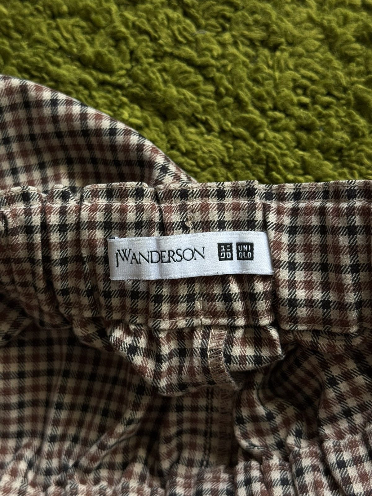 JW Anderson × Uniqlo J.W. Anderson x Uniqlo checkered wide leg culottes pants Size 27" / US 4 / IT 40 - 7 Thumbnail