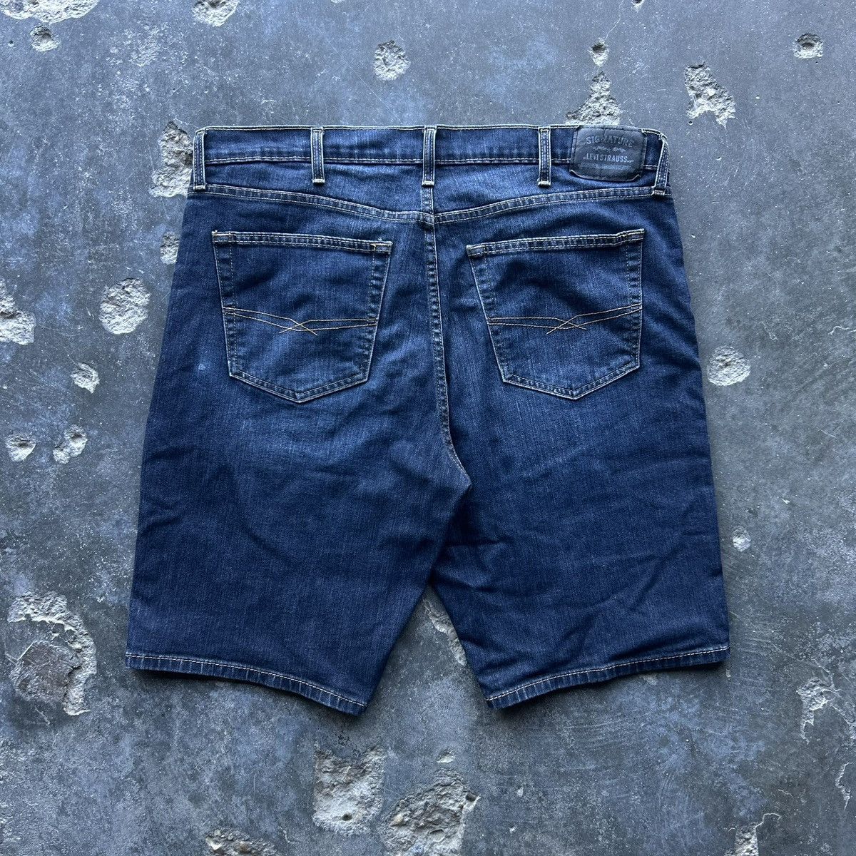 Levi's Levi Signature Y2K Denim Jorts Size US 38 / EU 54 - 2 Thumbnail