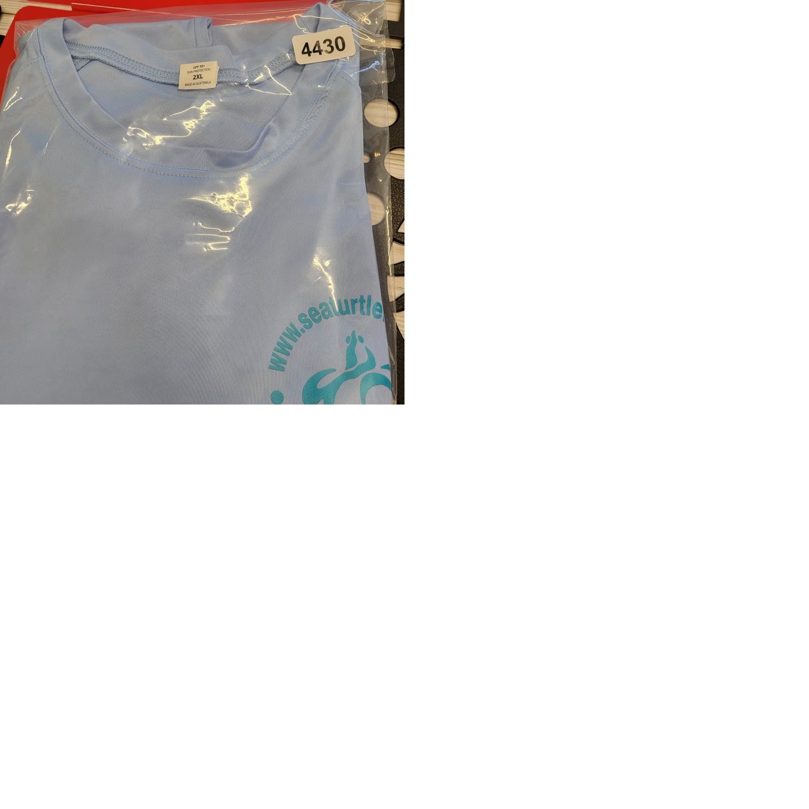 Vintage Sea Turtle Inc Shirt Mens 2XL Blue South Padre Island Texas Performance UPF 50 Size US XXL / EU 58 / 5 - 10 Thumbnail