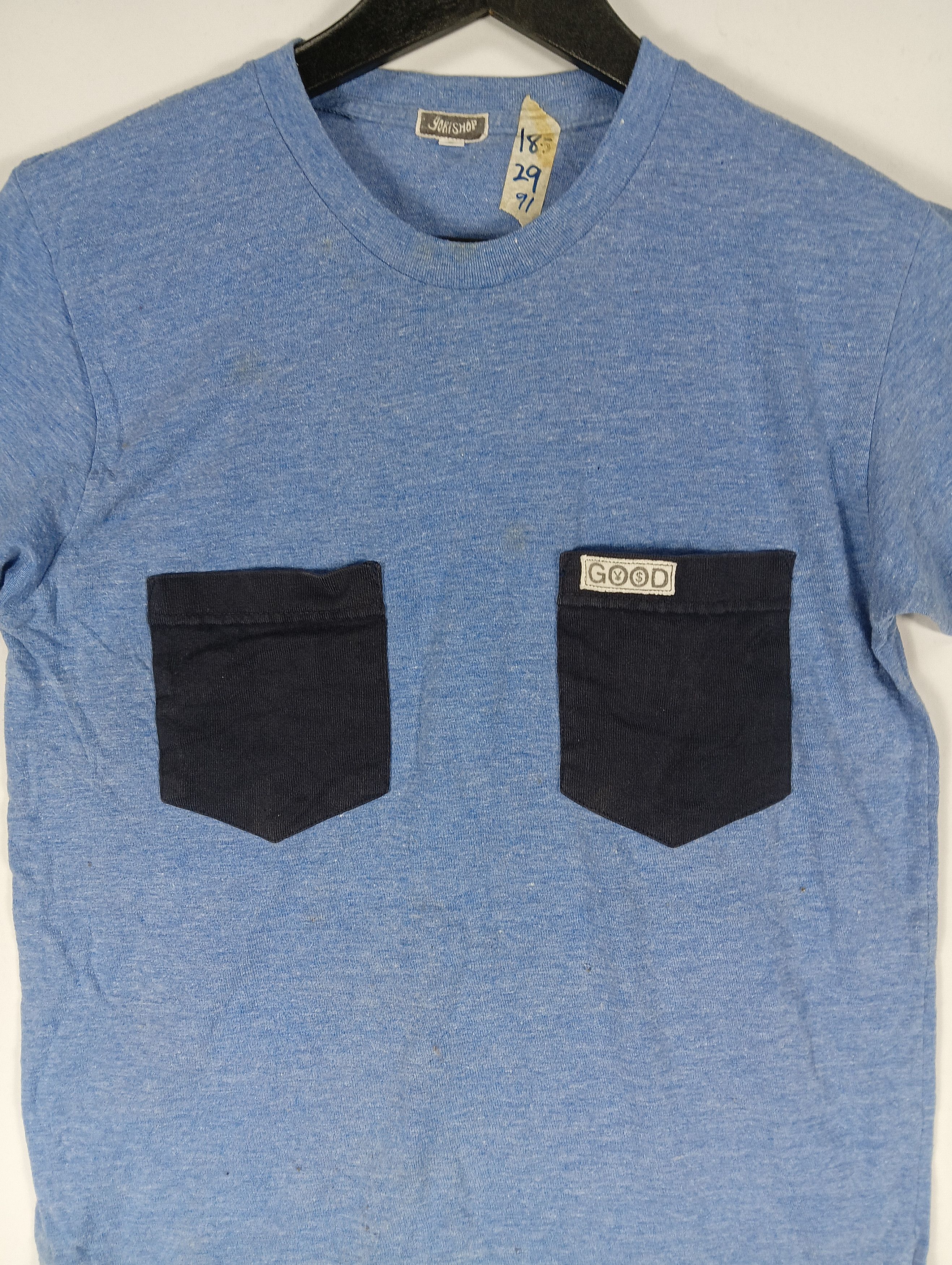 Japanese Brand yoki box logo tee pocket v net yokishop Size US S / EU 44-46 / 1 - 2 Thumbnail