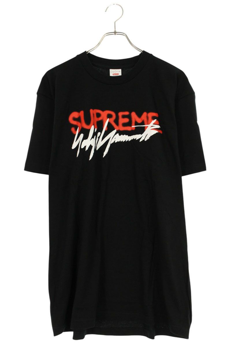Yohji Yamamoto SUPREME Yohji Yamamoto Logo Print T-Shirt 20AW Size US L / EU 52-54 / 3 - 1 Thumbnail
